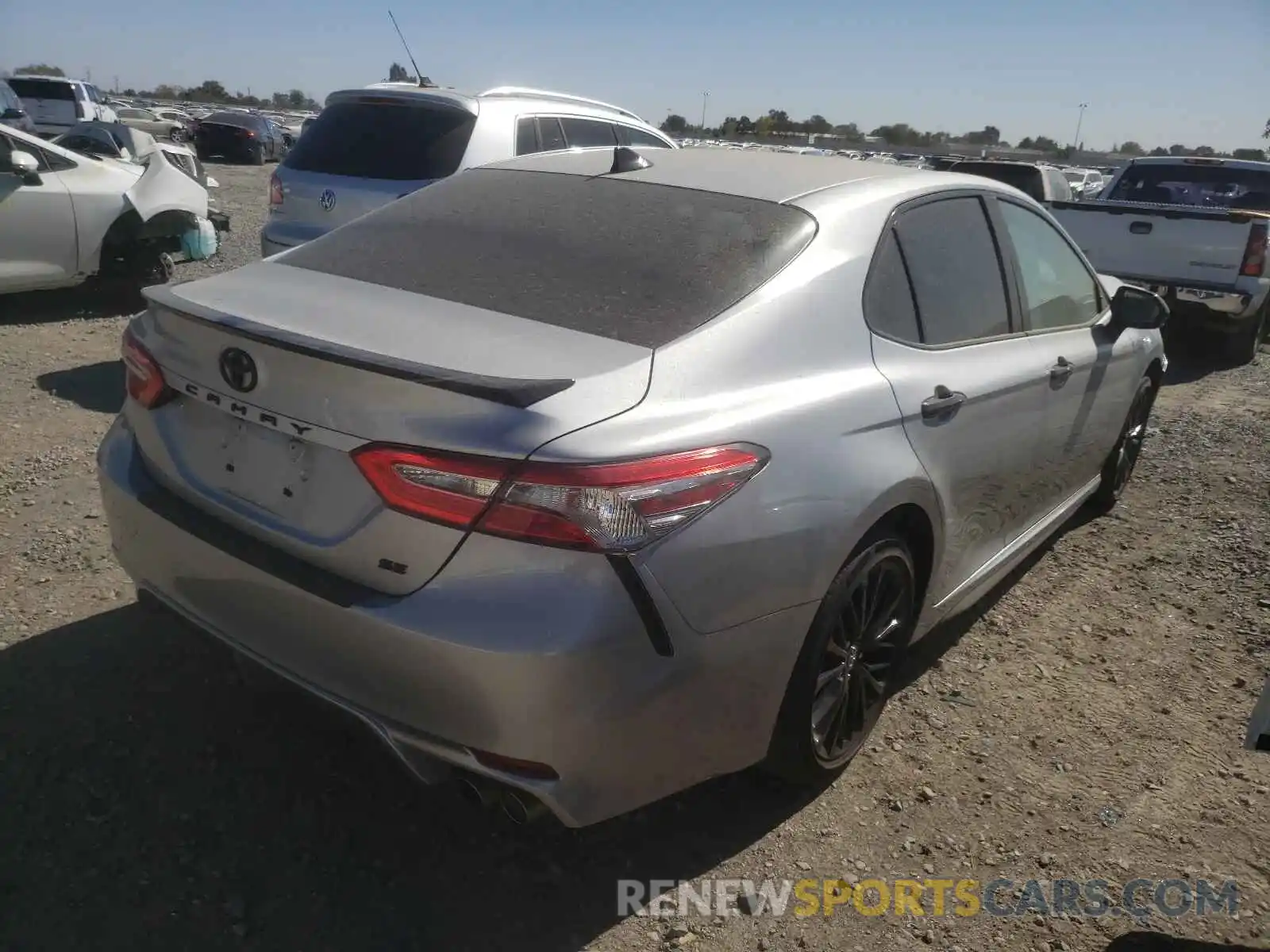 4 Photograph of a damaged car 4T1B11HK6KU247614 TOYOTA CAMRY 2019