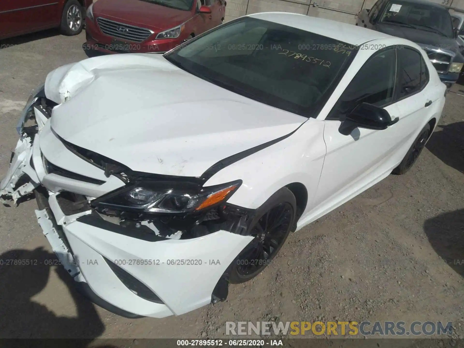 2 Photograph of a damaged car 4T1B11HK6KU248410 TOYOTA CAMRY 2019