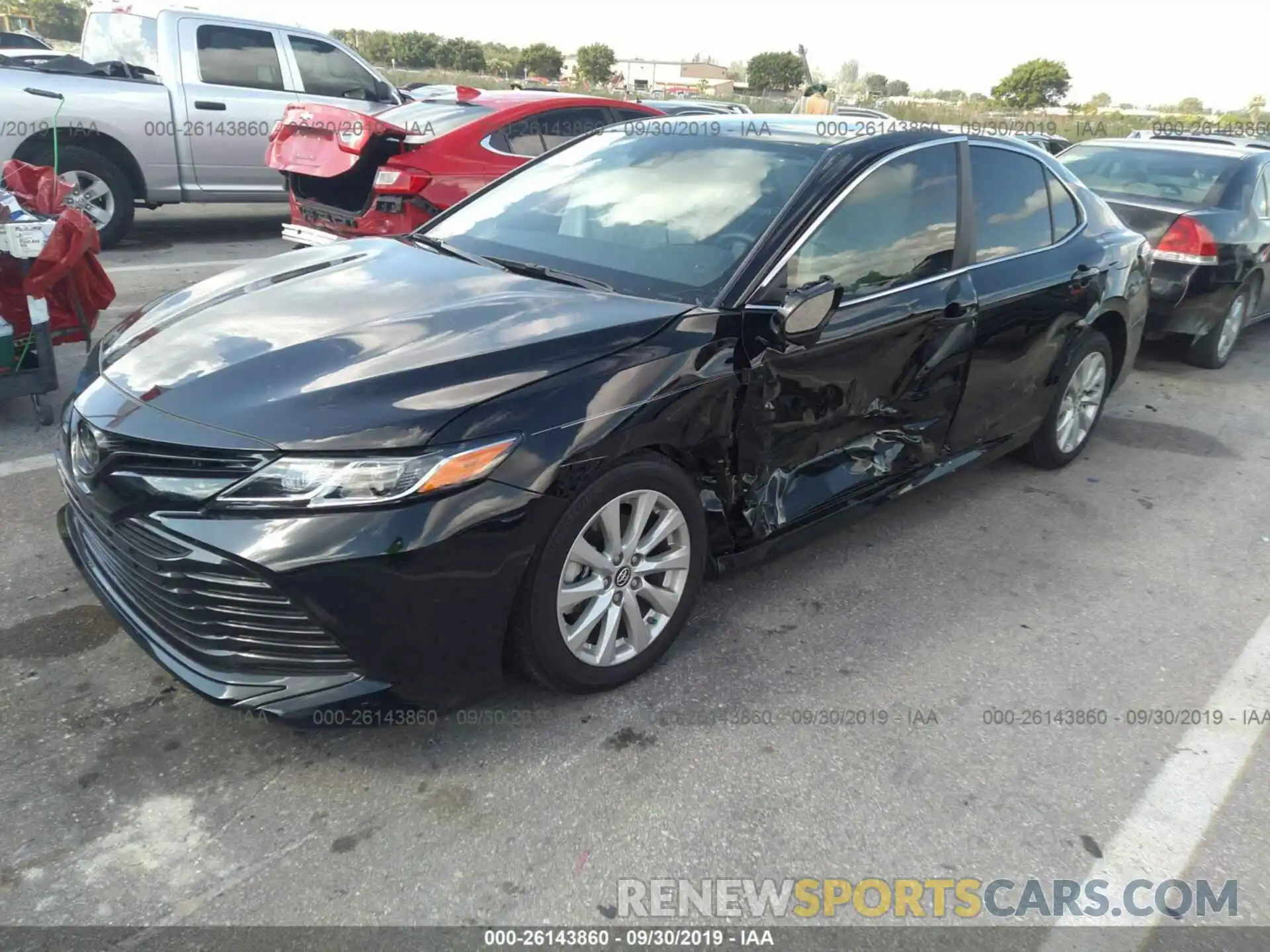 2 Photograph of a damaged car 4T1B11HK6KU249248 TOYOTA CAMRY 2019