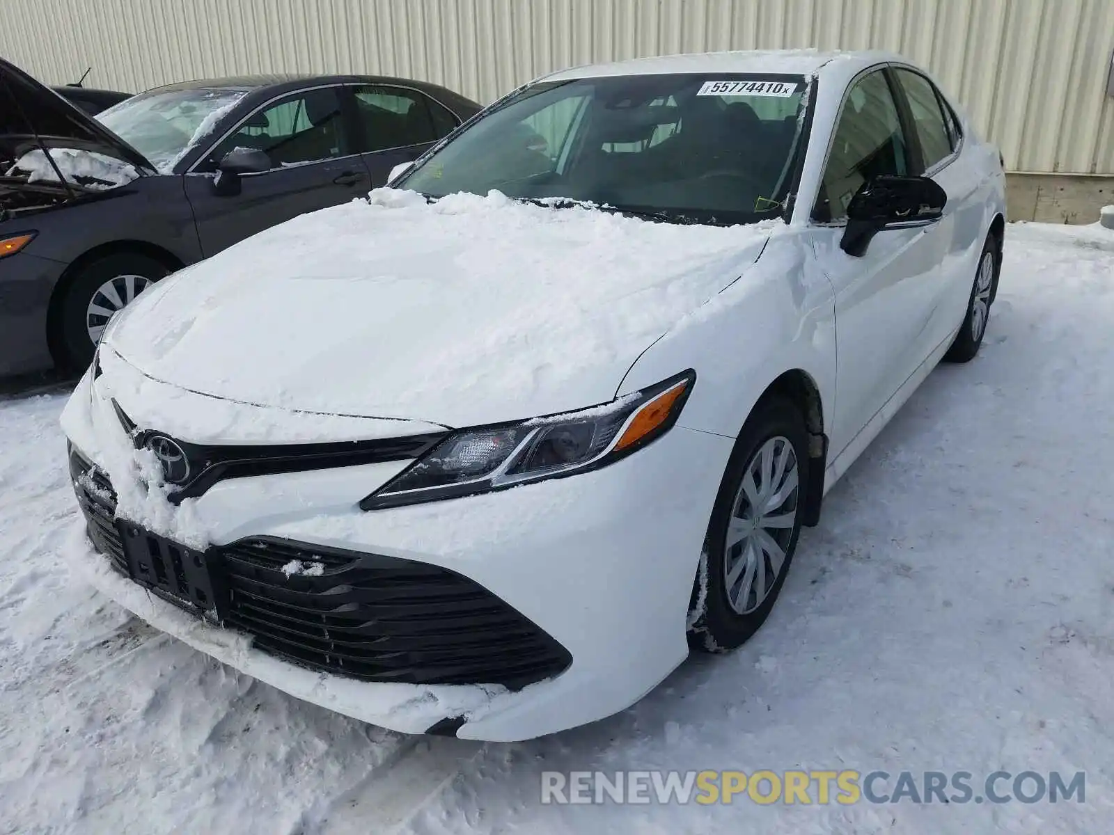 2 Photograph of a damaged car 4T1B11HK6KU249749 TOYOTA CAMRY 2019