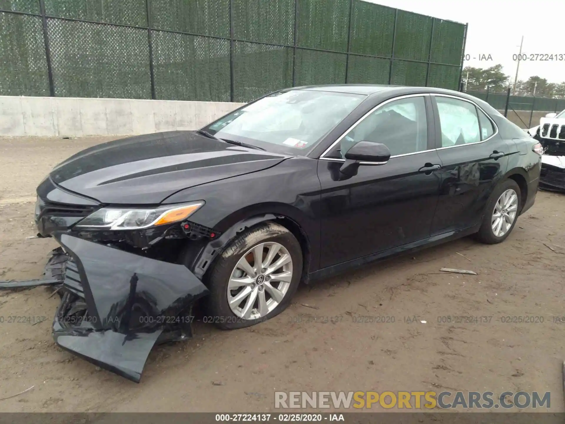 2 Photograph of a damaged car 4T1B11HK6KU251954 TOYOTA CAMRY 2019