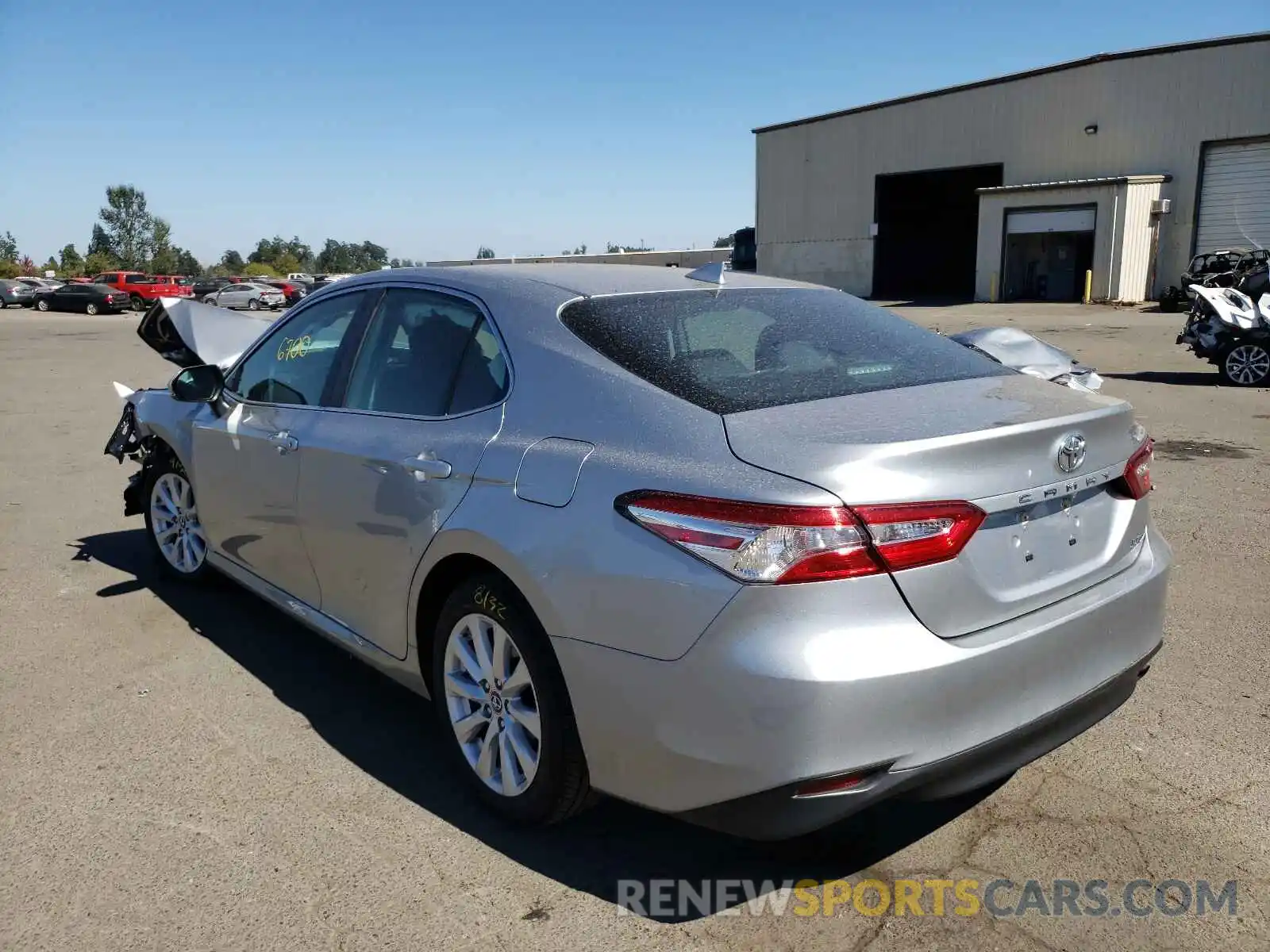 3 Photograph of a damaged car 4T1B11HK6KU252148 TOYOTA CAMRY 2019