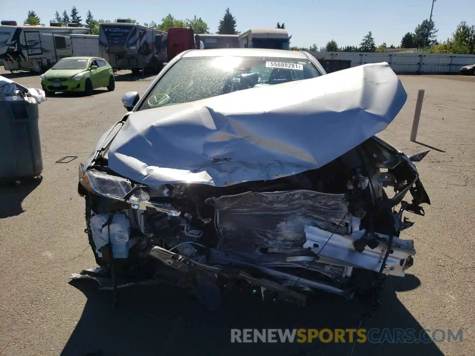 9 Photograph of a damaged car 4T1B11HK6KU252148 TOYOTA CAMRY 2019