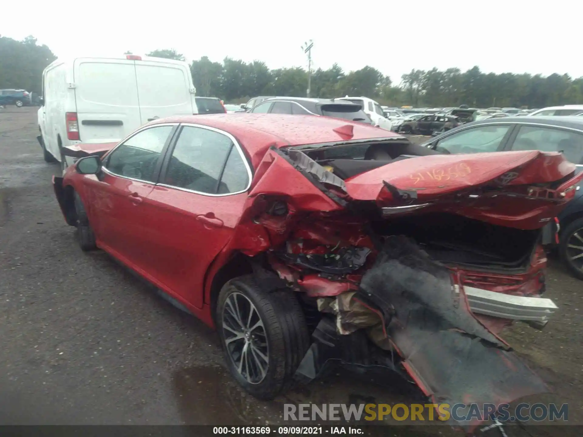 3 Photograph of a damaged car 4T1B11HK6KU252702 TOYOTA CAMRY 2019