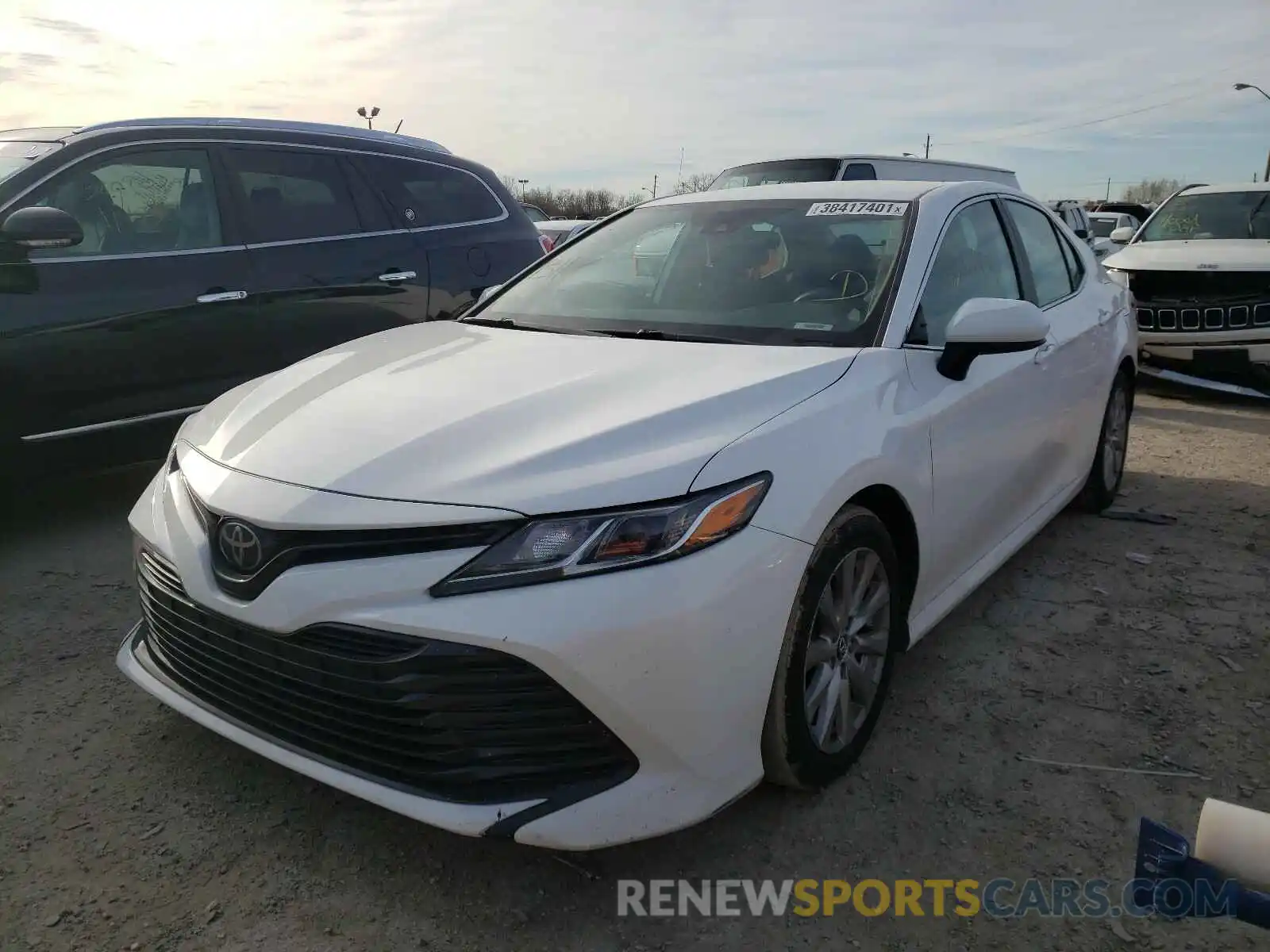 2 Photograph of a damaged car 4T1B11HK6KU253493 TOYOTA CAMRY 2019