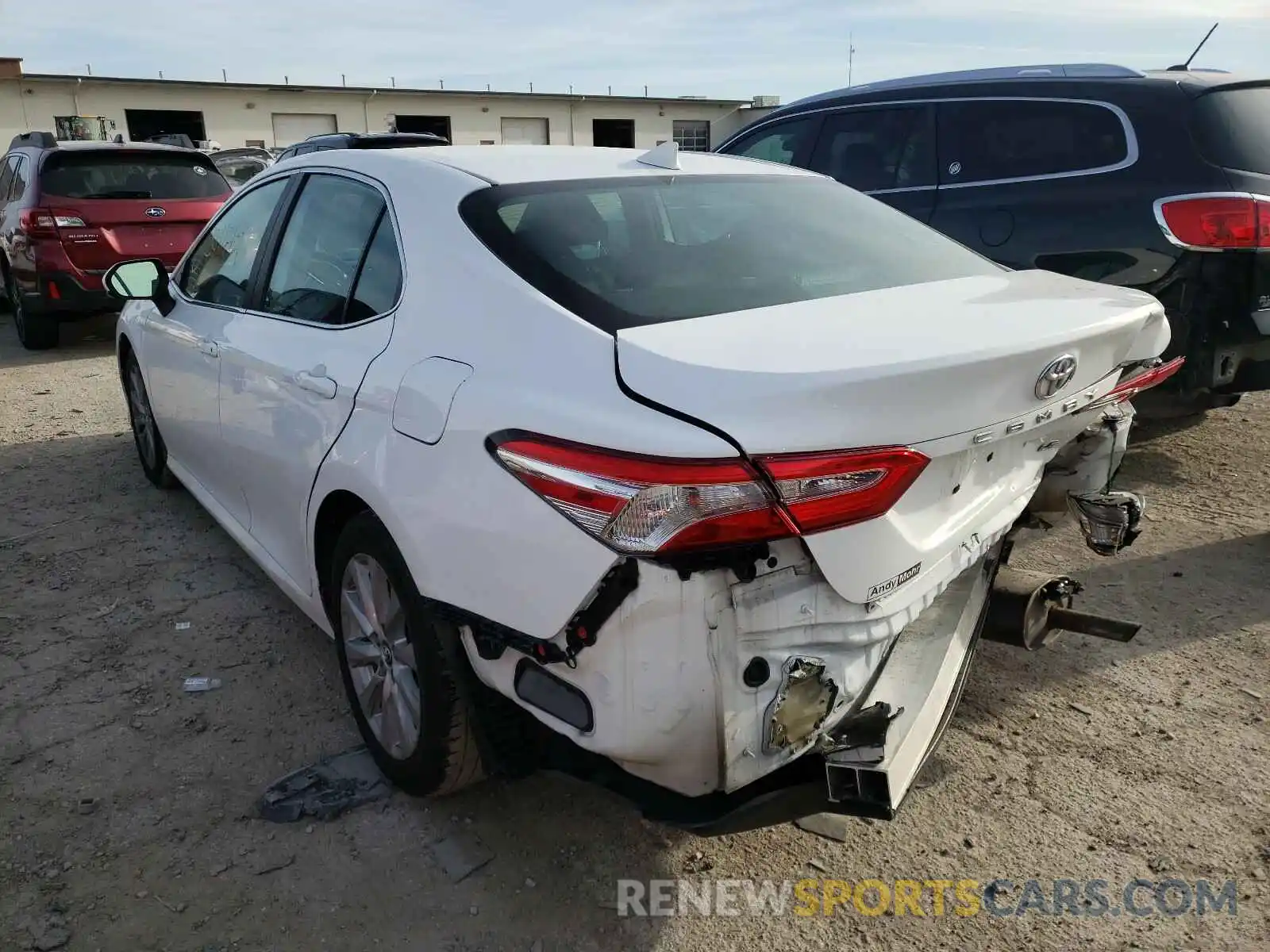 3 Photograph of a damaged car 4T1B11HK6KU253493 TOYOTA CAMRY 2019