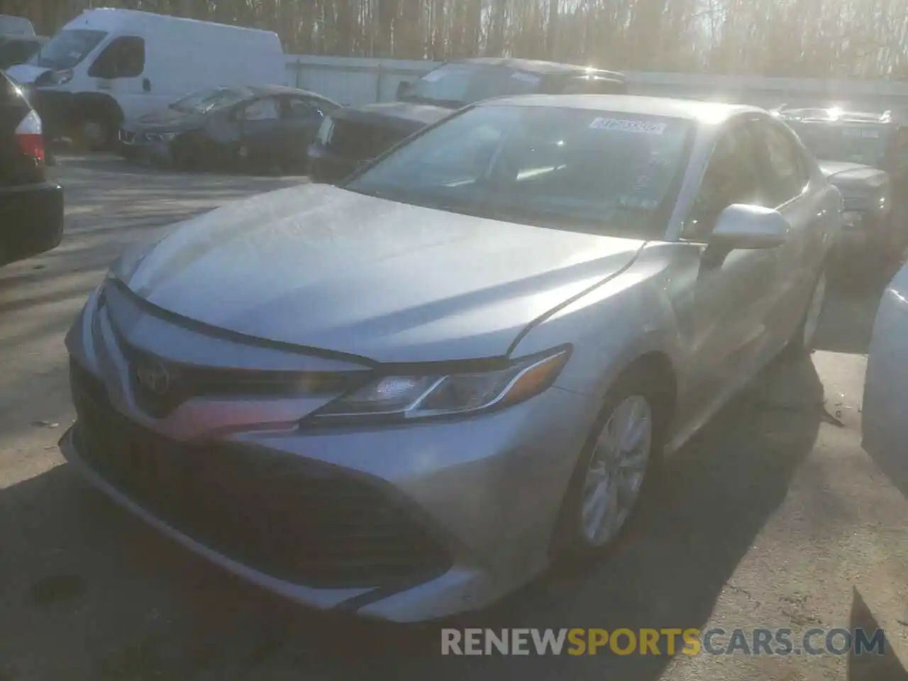 2 Photograph of a damaged car 4T1B11HK6KU254014 TOYOTA CAMRY 2019