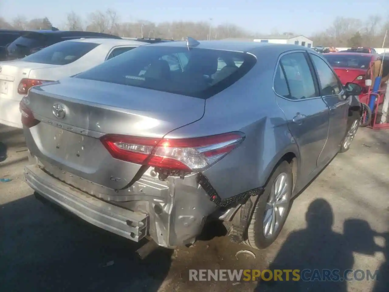 4 Photograph of a damaged car 4T1B11HK6KU254014 TOYOTA CAMRY 2019