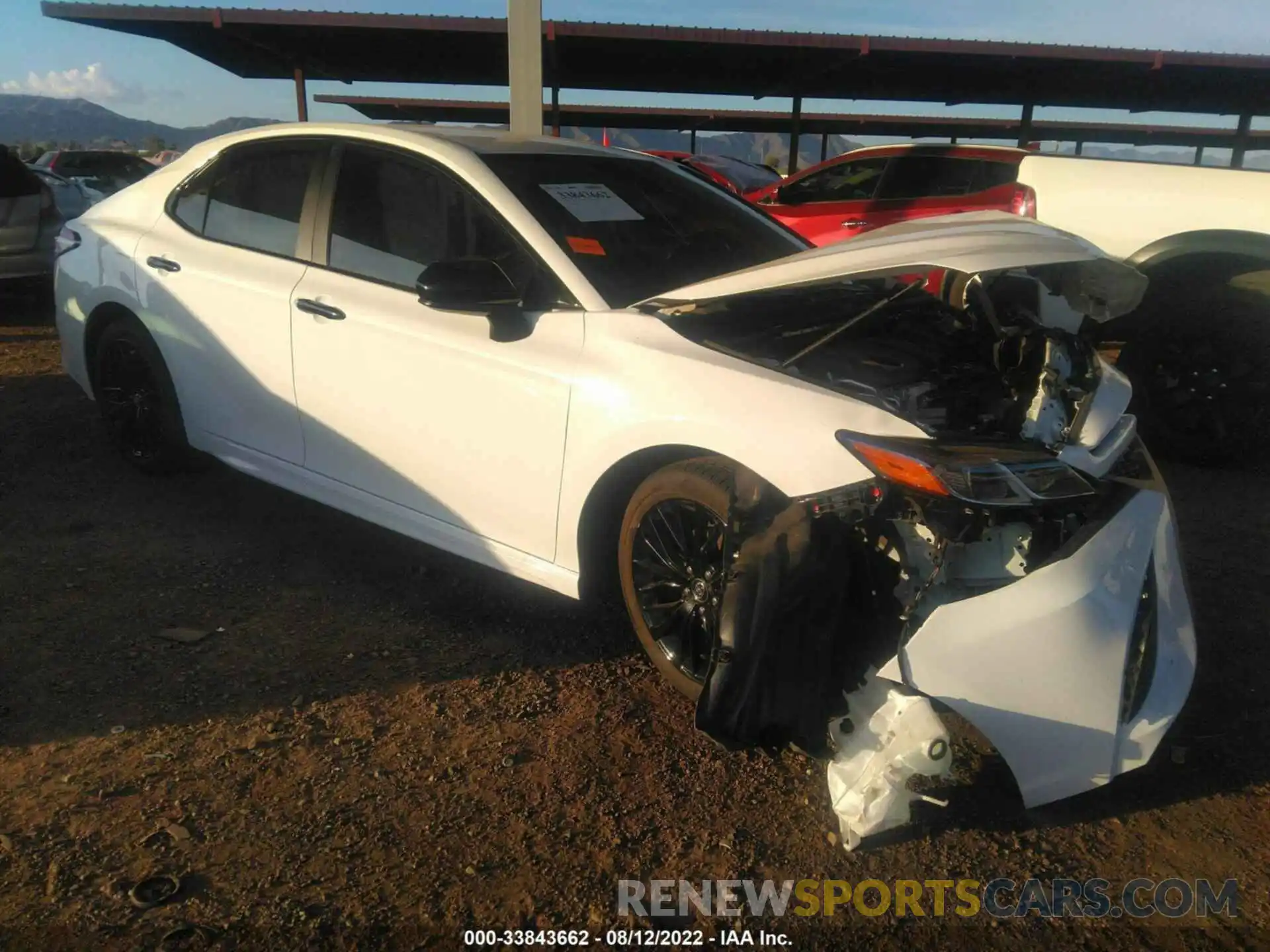 1 Photograph of a damaged car 4T1B11HK6KU254448 TOYOTA CAMRY 2019