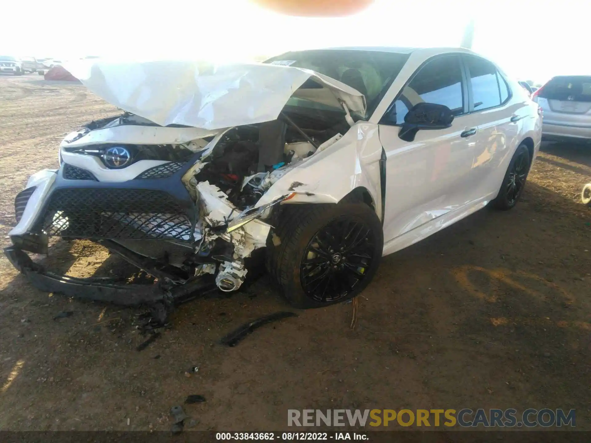 2 Photograph of a damaged car 4T1B11HK6KU254448 TOYOTA CAMRY 2019