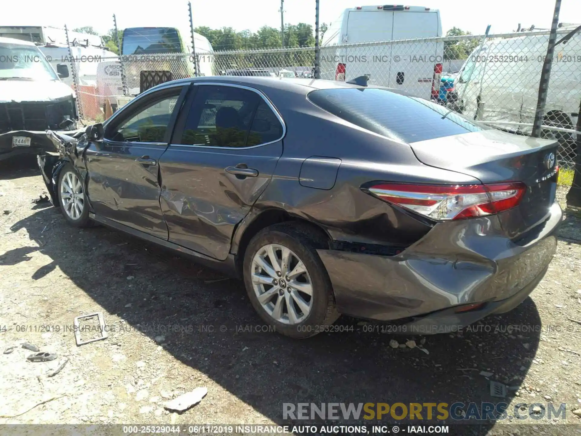 3 Photograph of a damaged car 4T1B11HK6KU254613 TOYOTA CAMRY 2019