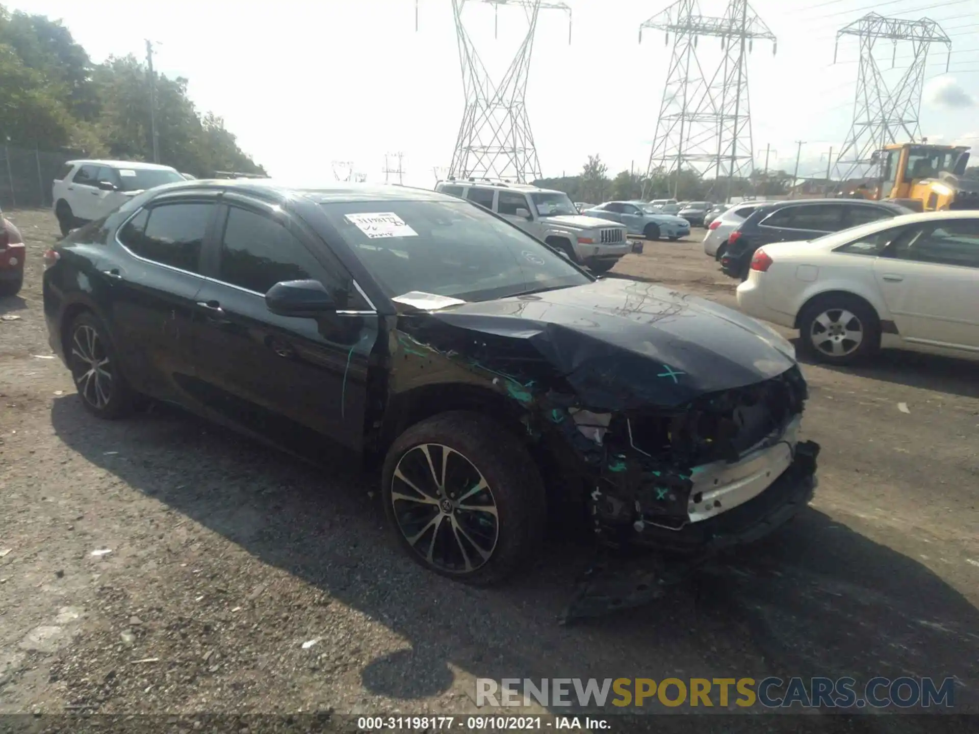 1 Photograph of a damaged car 4T1B11HK6KU254627 TOYOTA CAMRY 2019