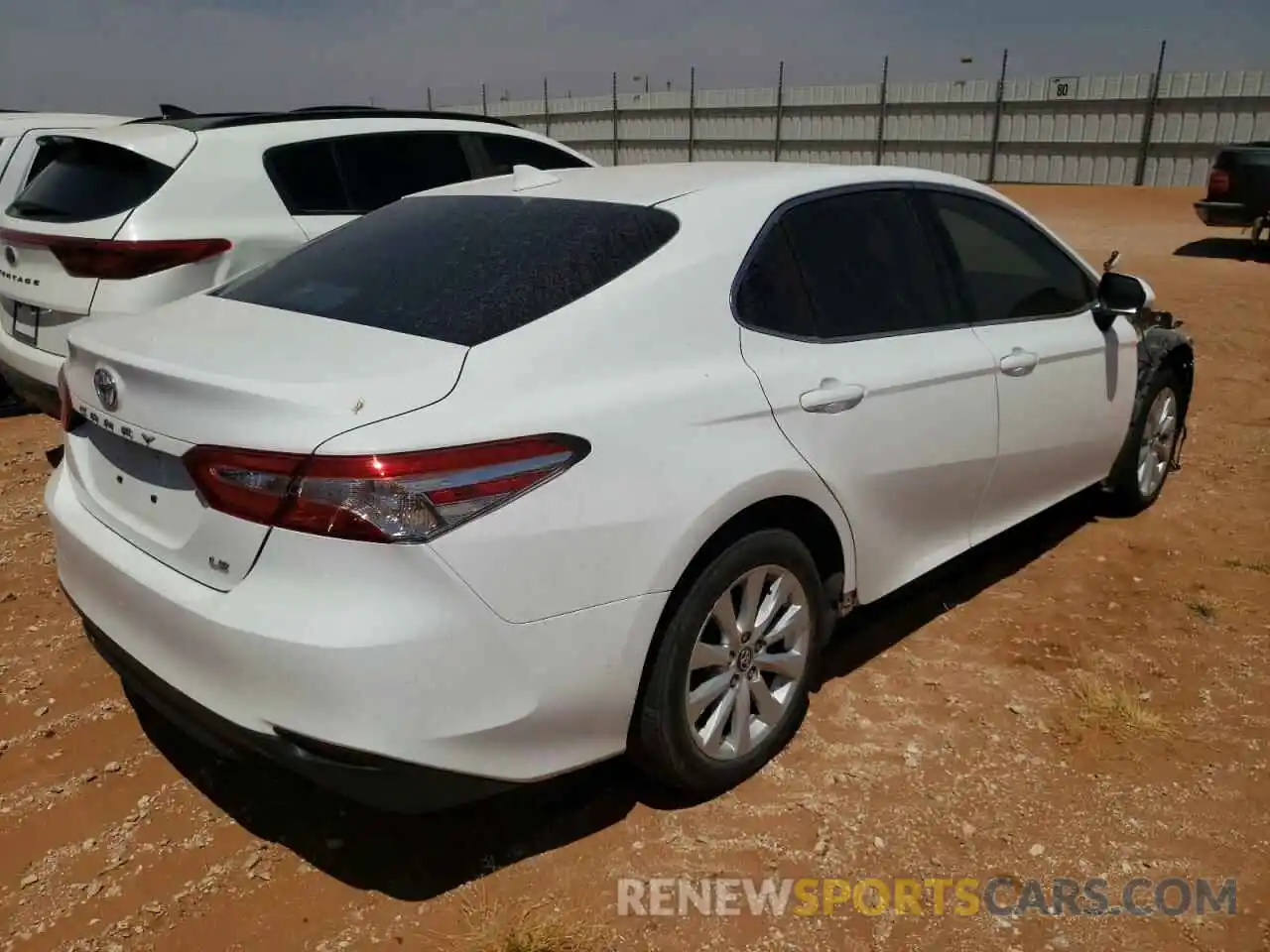 4 Photograph of a damaged car 4T1B11HK6KU255082 TOYOTA CAMRY 2019