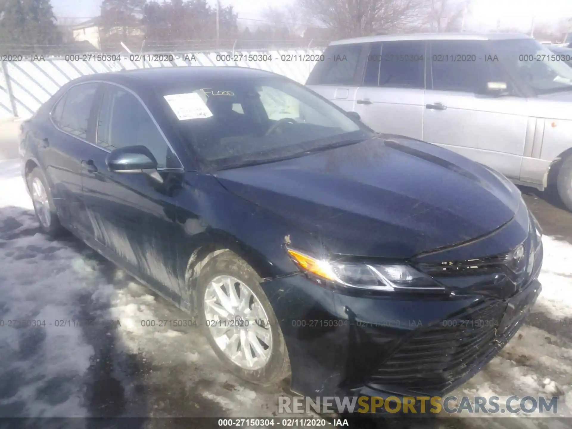 1 Photograph of a damaged car 4T1B11HK6KU255888 TOYOTA CAMRY 2019