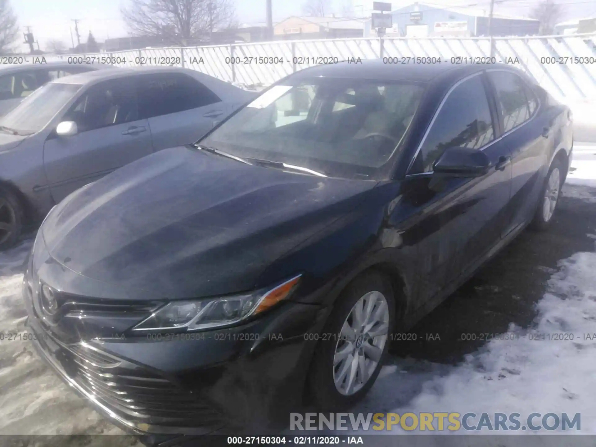 2 Photograph of a damaged car 4T1B11HK6KU255888 TOYOTA CAMRY 2019