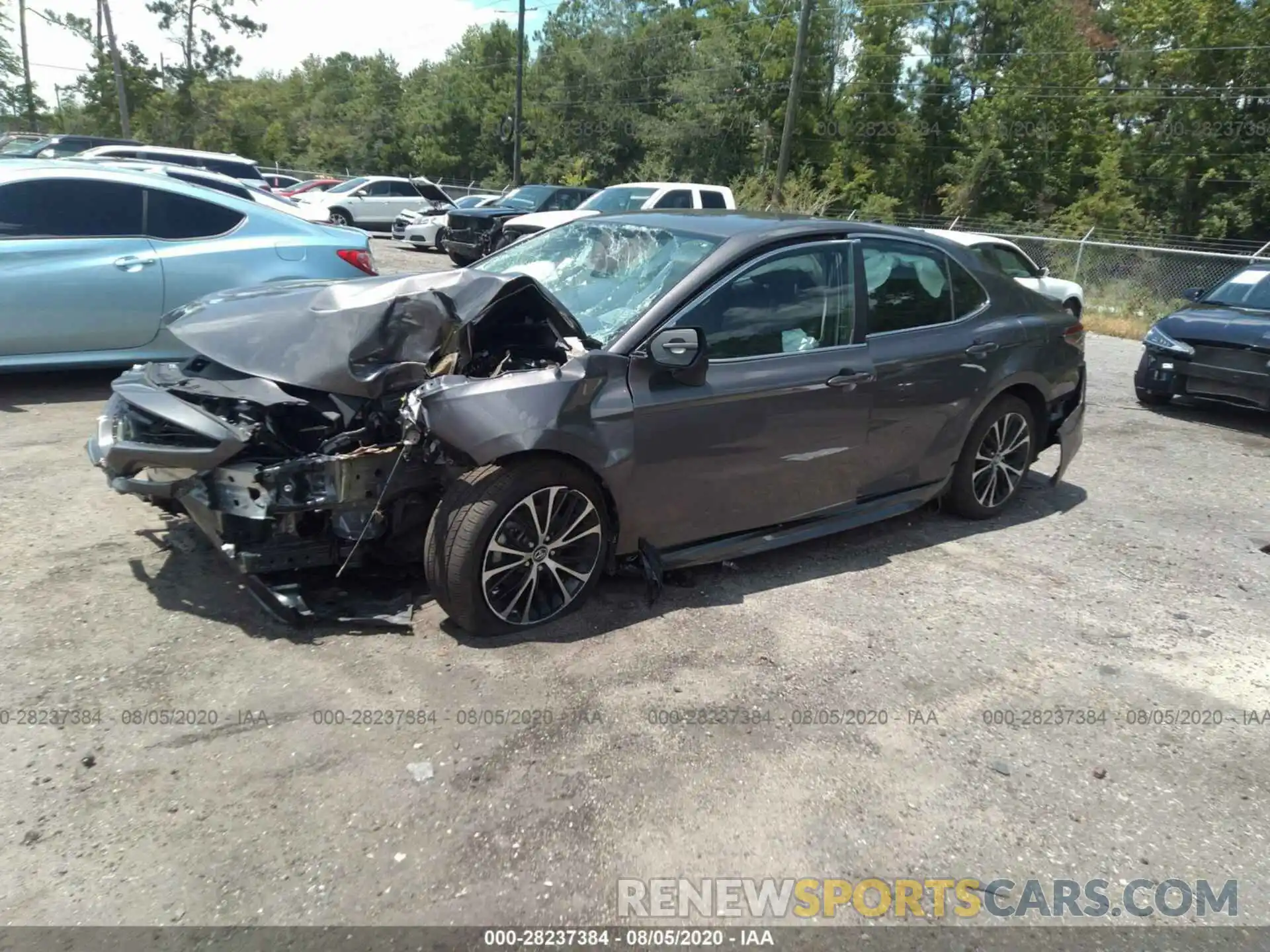 2 Photograph of a damaged car 4T1B11HK6KU257057 TOYOTA CAMRY 2019