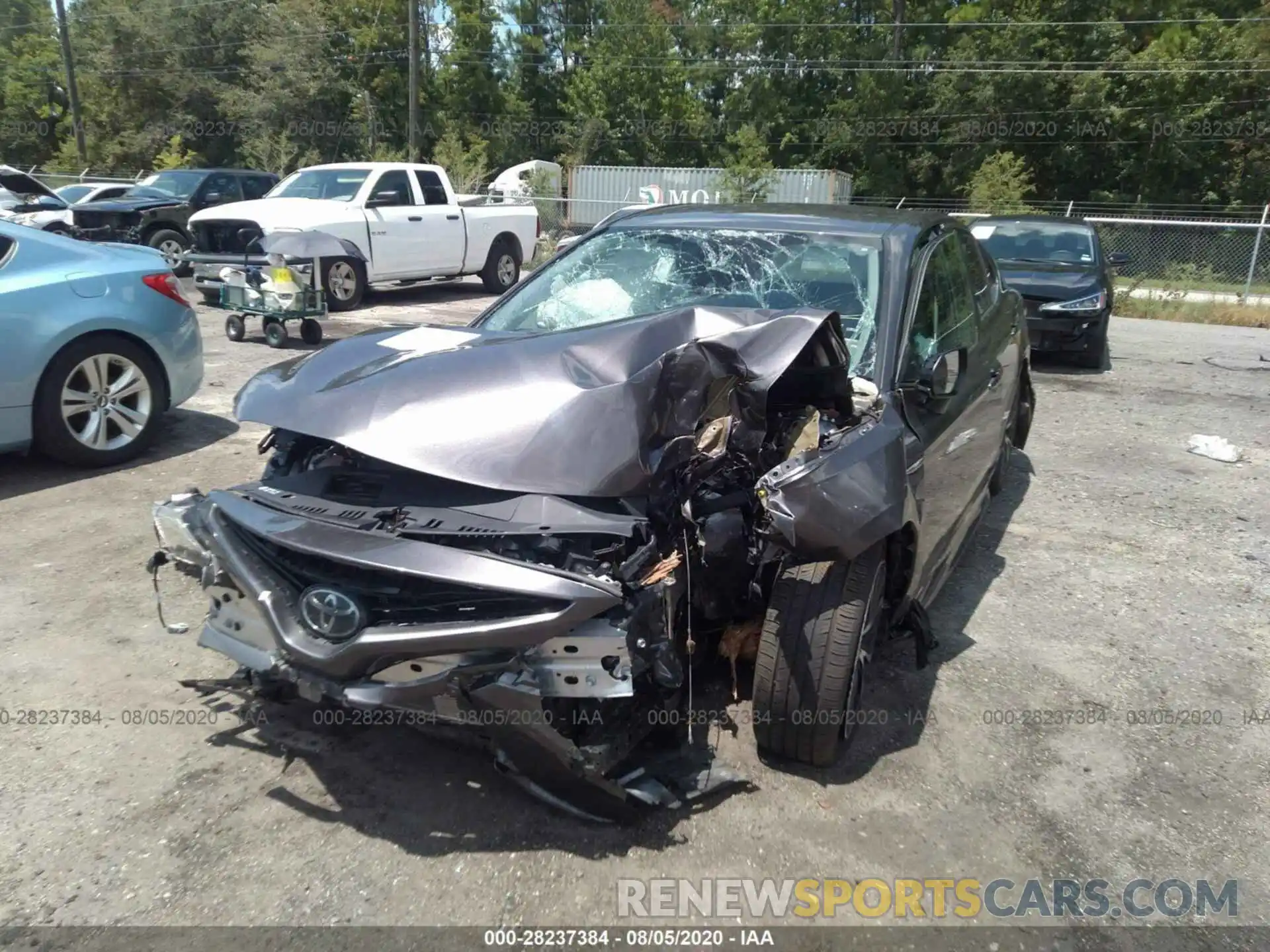 6 Photograph of a damaged car 4T1B11HK6KU257057 TOYOTA CAMRY 2019