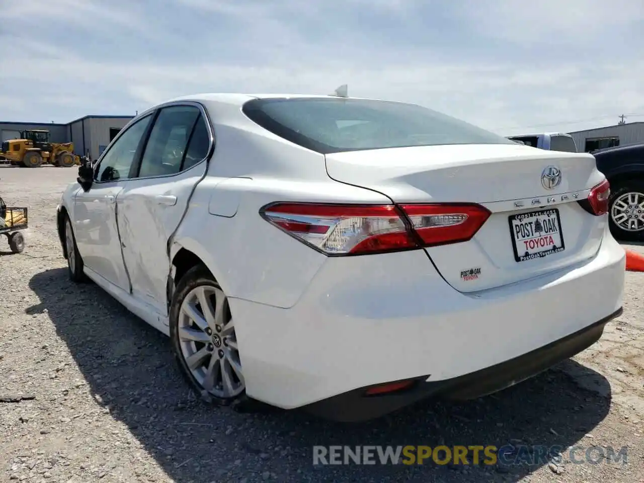 3 Photograph of a damaged car 4T1B11HK6KU257768 TOYOTA CAMRY 2019