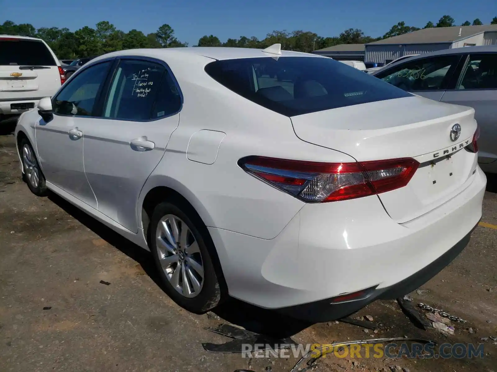 3 Photograph of a damaged car 4T1B11HK6KU258306 TOYOTA CAMRY 2019