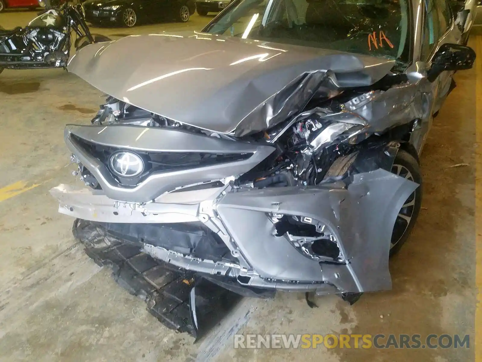 9 Photograph of a damaged car 4T1B11HK6KU258449 TOYOTA CAMRY 2019