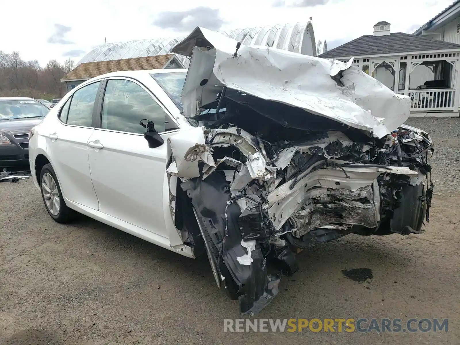 1 Photograph of a damaged car 4T1B11HK6KU258760 TOYOTA CAMRY 2019