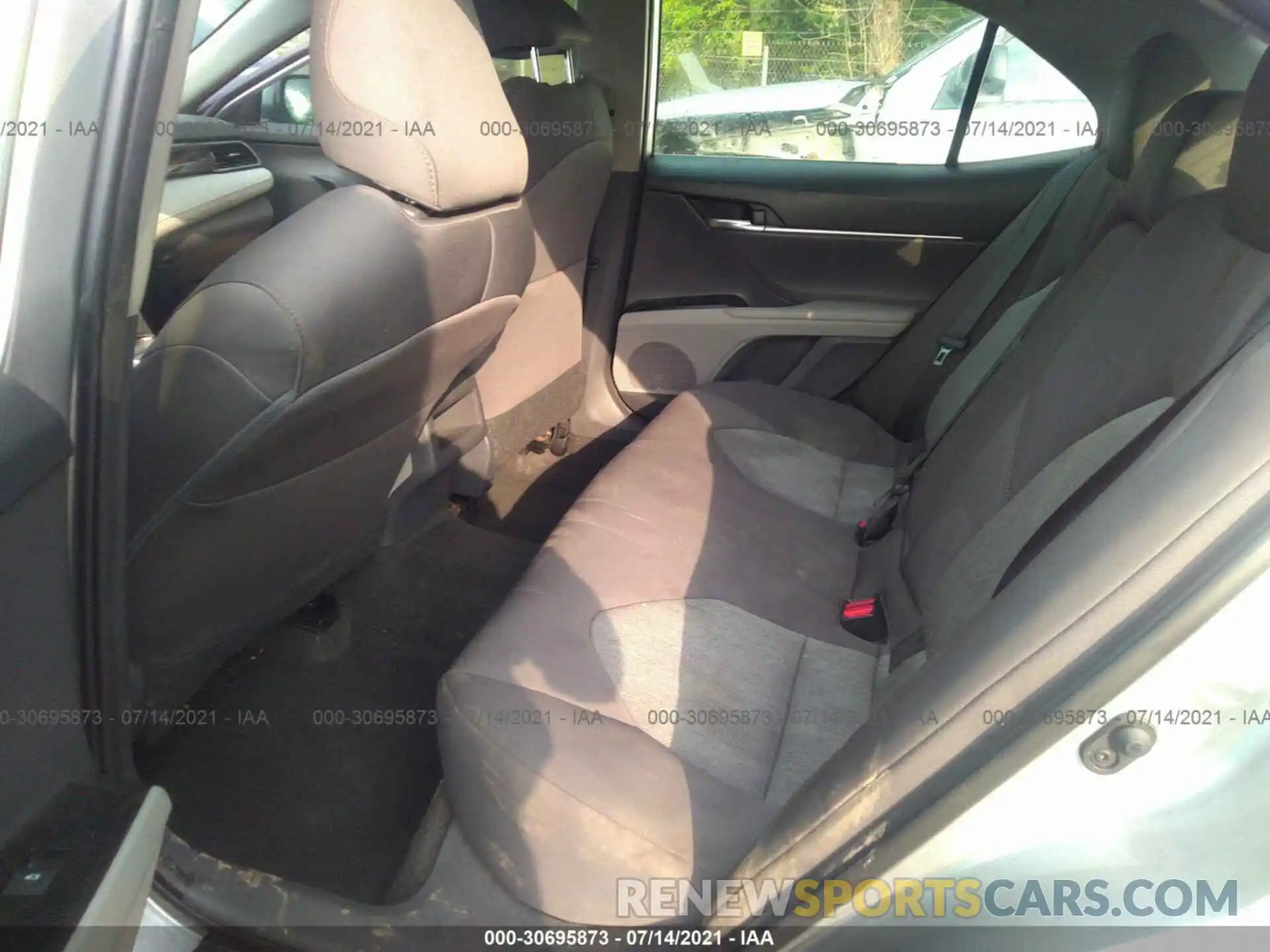 8 Photograph of a damaged car 4T1B11HK6KU258967 TOYOTA CAMRY 2019