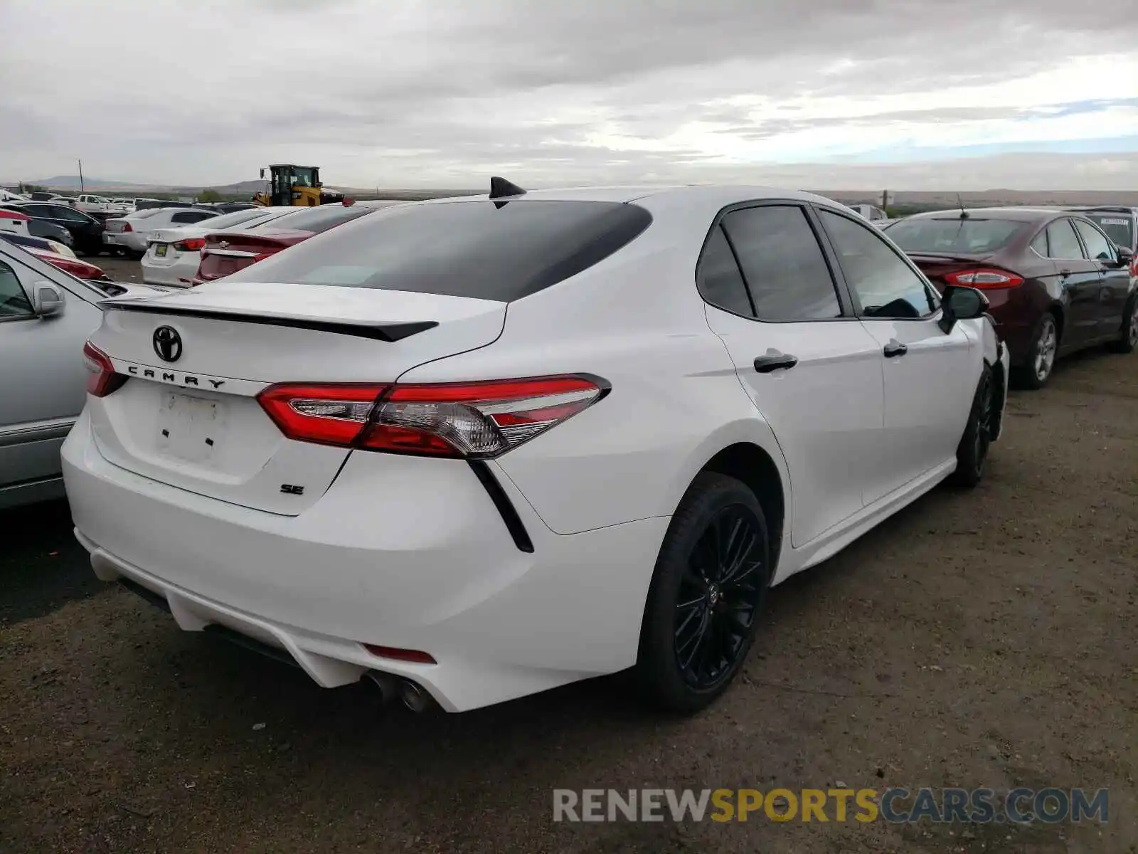 4 Фотография поврежденного автомобиля 4T1B11HK6KU259455 TOYOTA CAMRY 2019