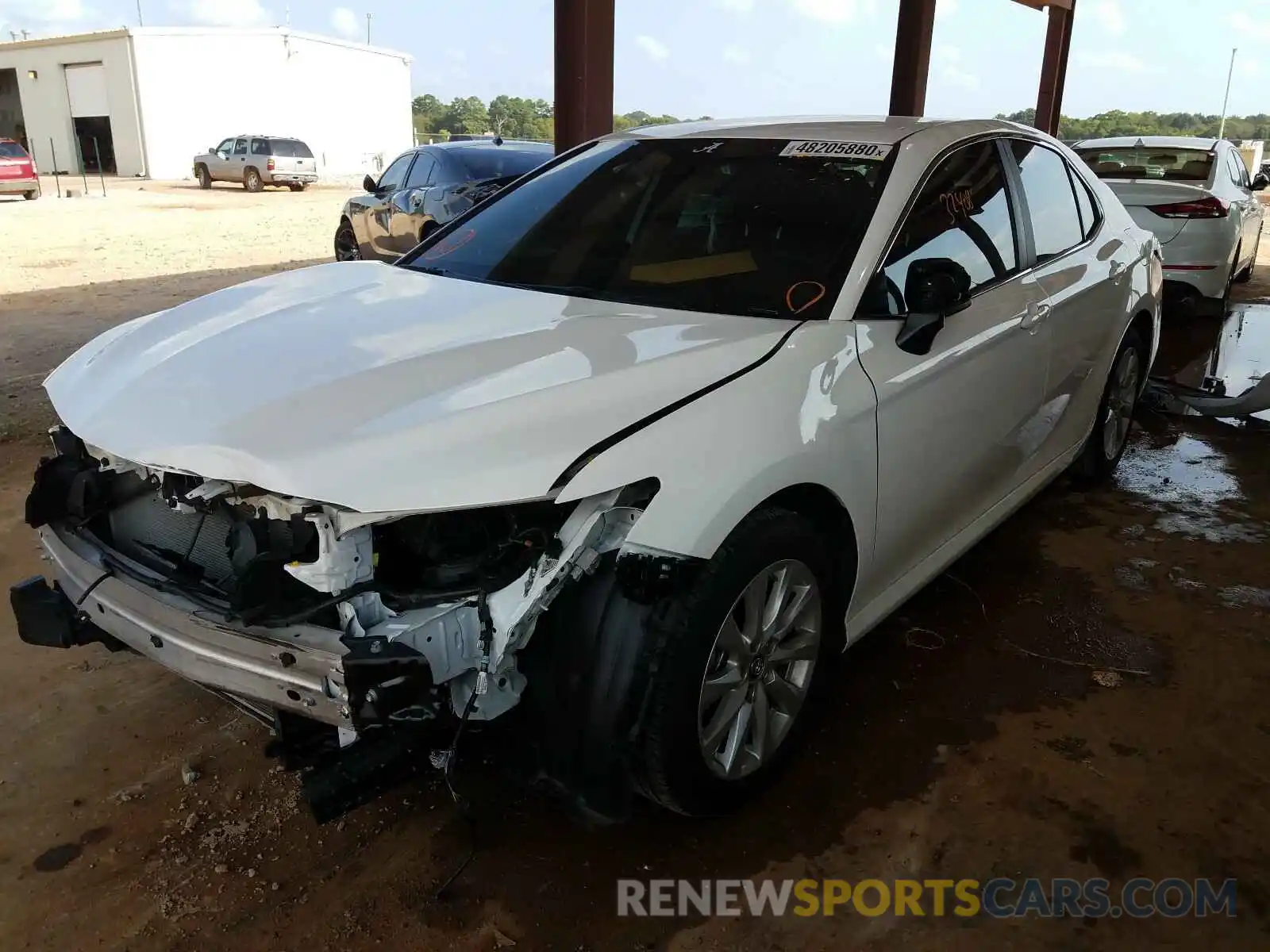 2 Photograph of a damaged car 4T1B11HK6KU259634 TOYOTA CAMRY 2019