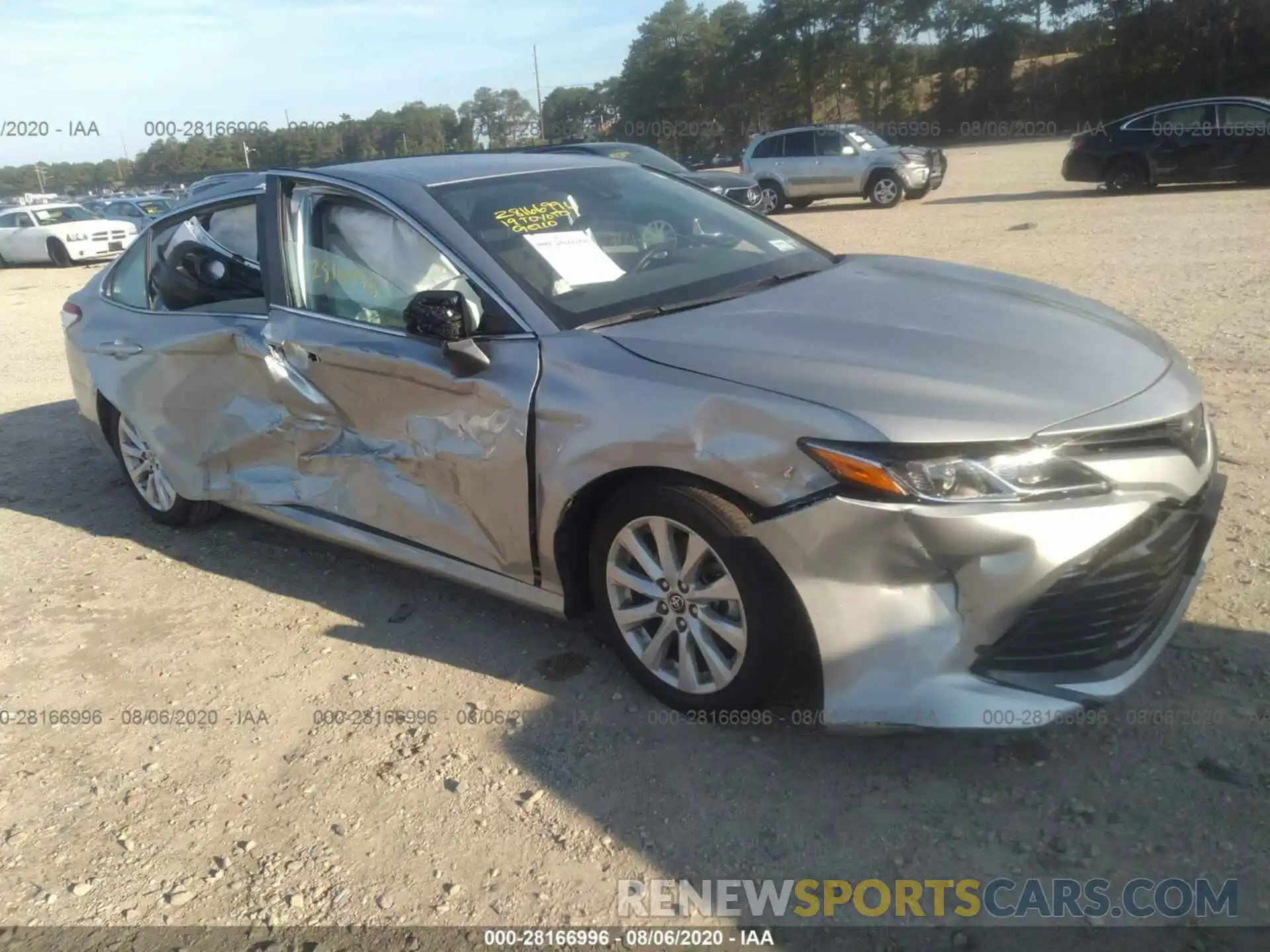 1 Photograph of a damaged car 4T1B11HK6KU259648 TOYOTA CAMRY 2019