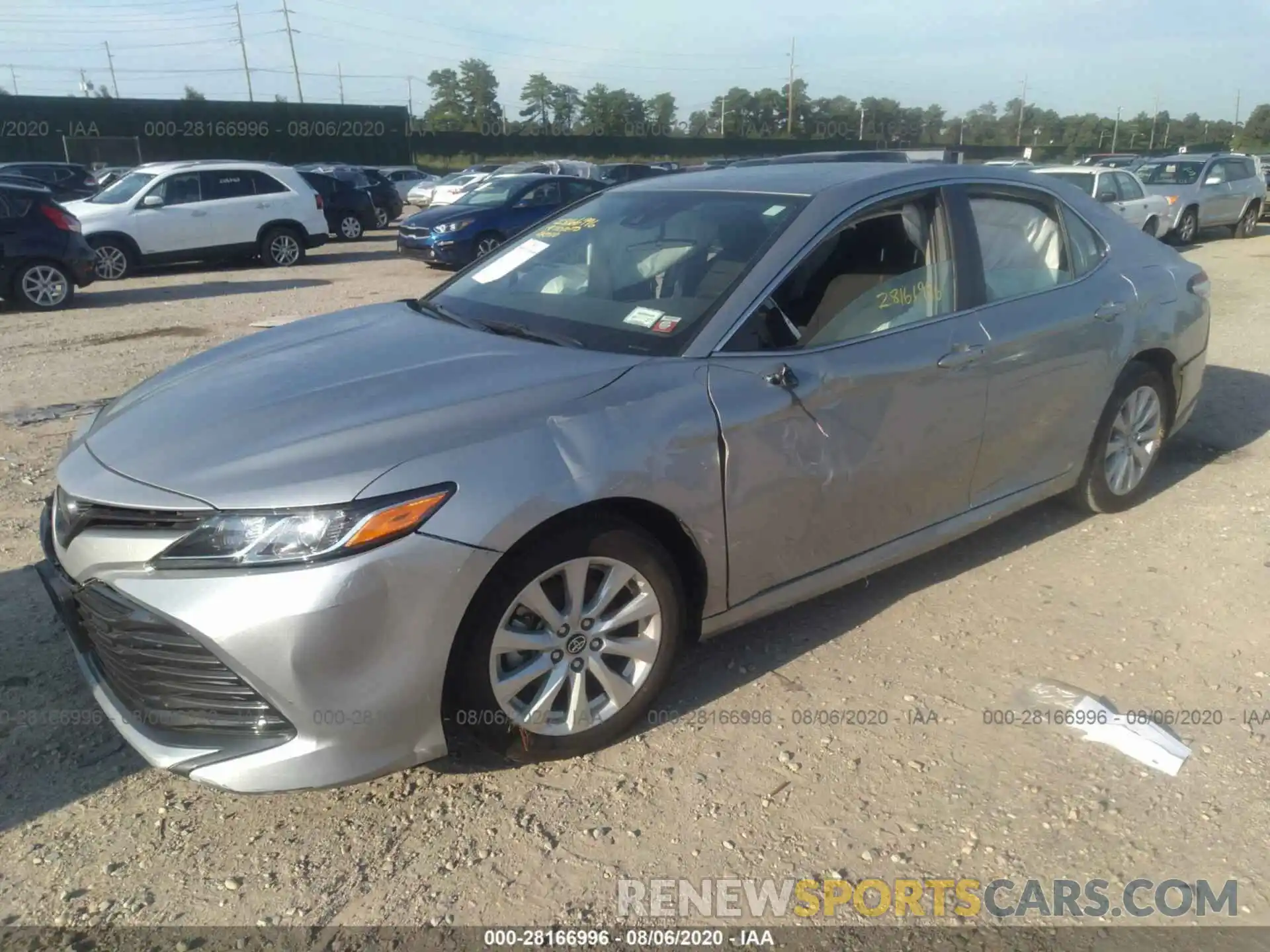 2 Photograph of a damaged car 4T1B11HK6KU259648 TOYOTA CAMRY 2019