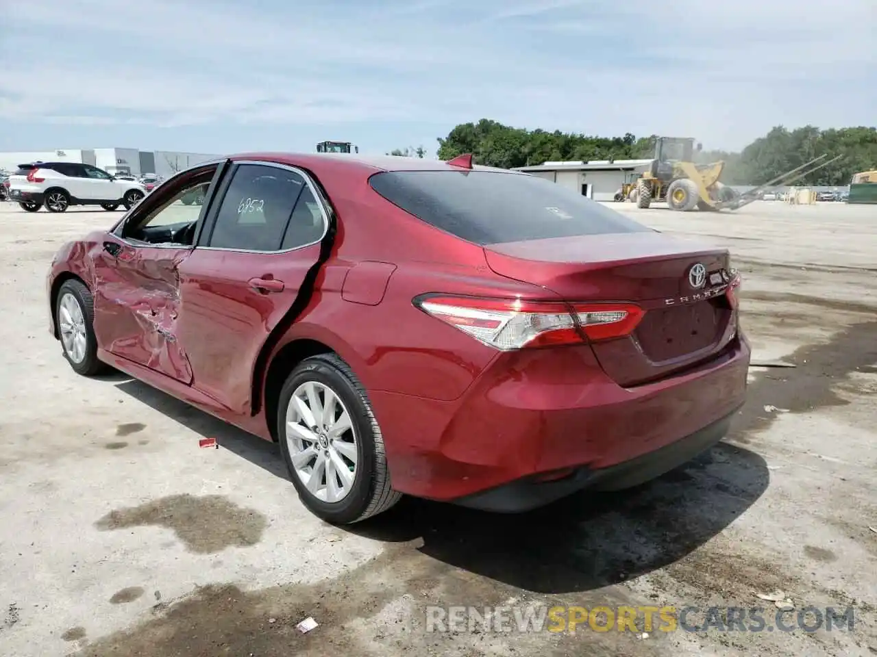 3 Photograph of a damaged car 4T1B11HK6KU261531 TOYOTA CAMRY 2019