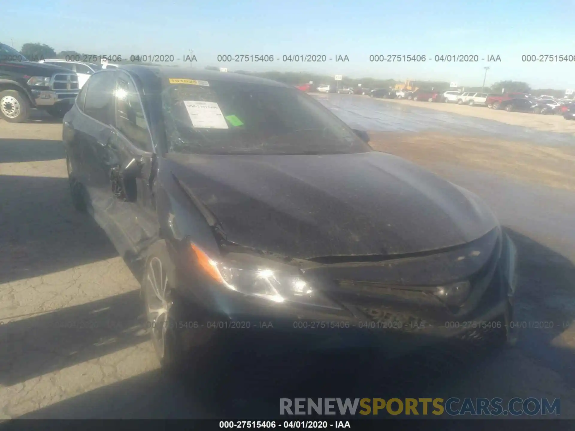 1 Photograph of a damaged car 4T1B11HK6KU262369 TOYOTA CAMRY 2019