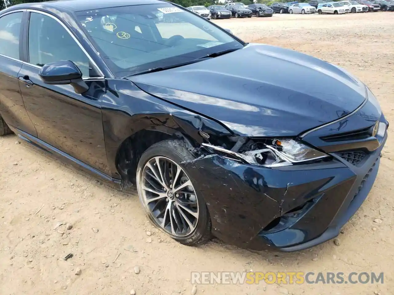 9 Photograph of a damaged car 4T1B11HK6KU262890 TOYOTA CAMRY 2019