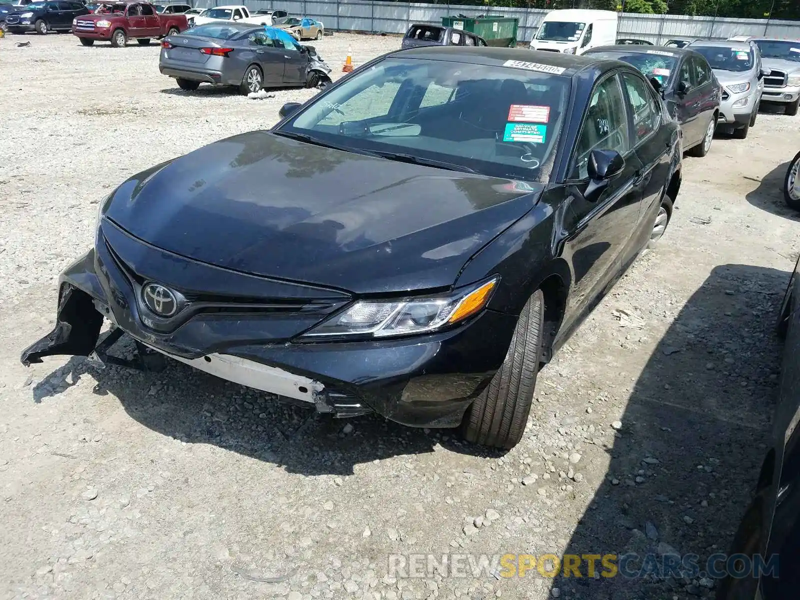 2 Photograph of a damaged car 4T1B11HK6KU263750 TOYOTA CAMRY 2019