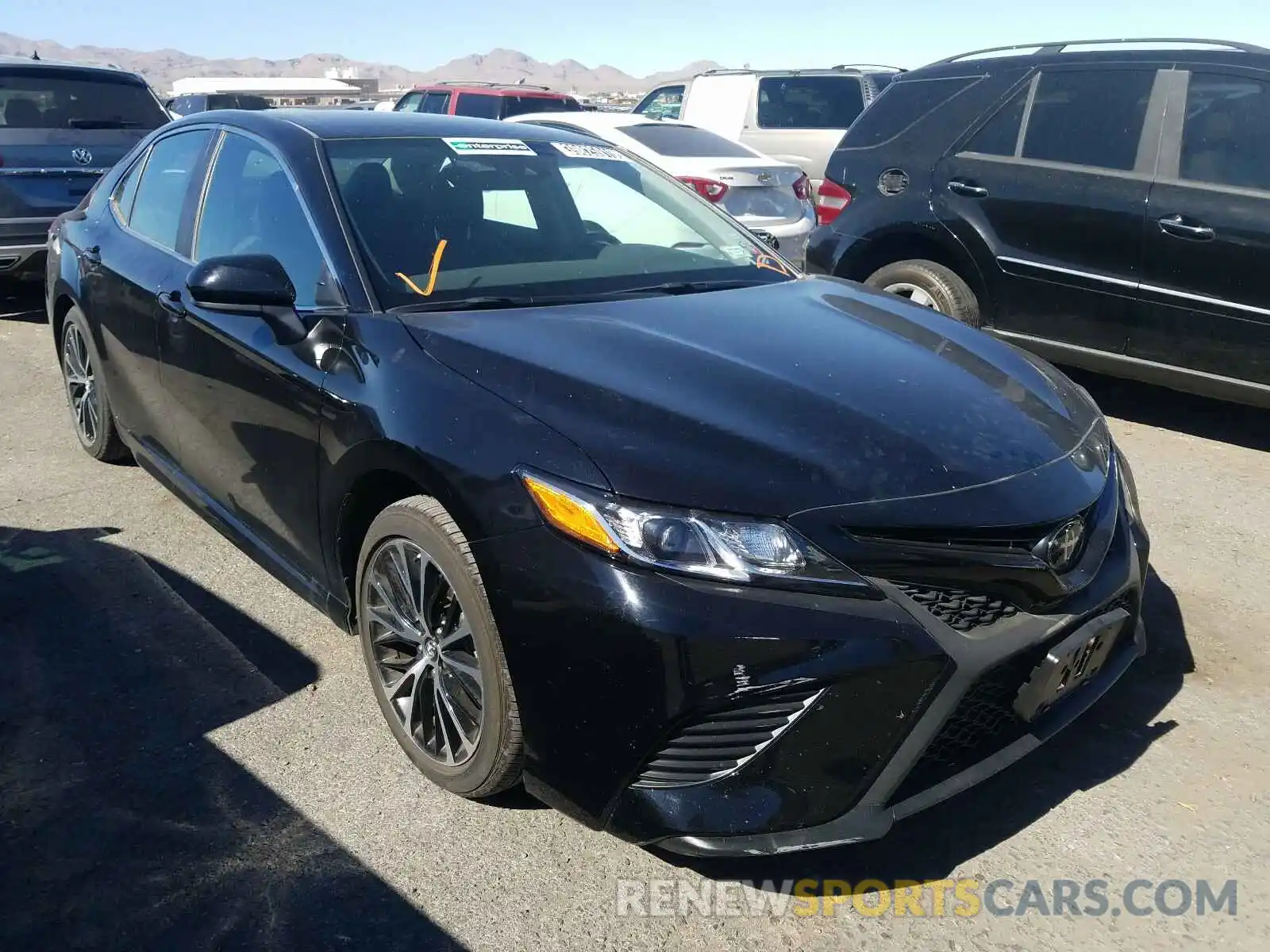 1 Photograph of a damaged car 4T1B11HK6KU264445 TOYOTA CAMRY 2019