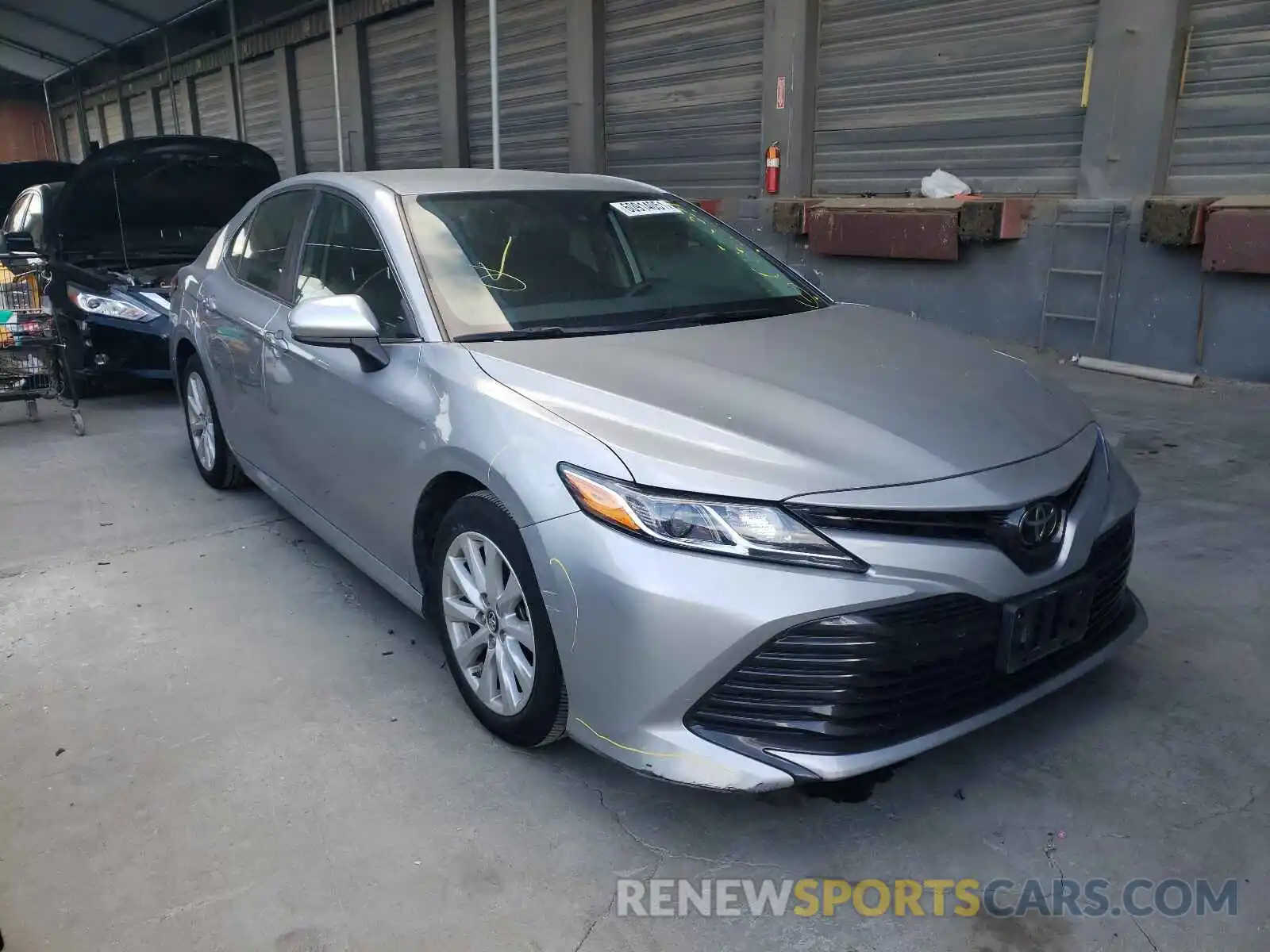 1 Photograph of a damaged car 4T1B11HK6KU265949 TOYOTA CAMRY 2019