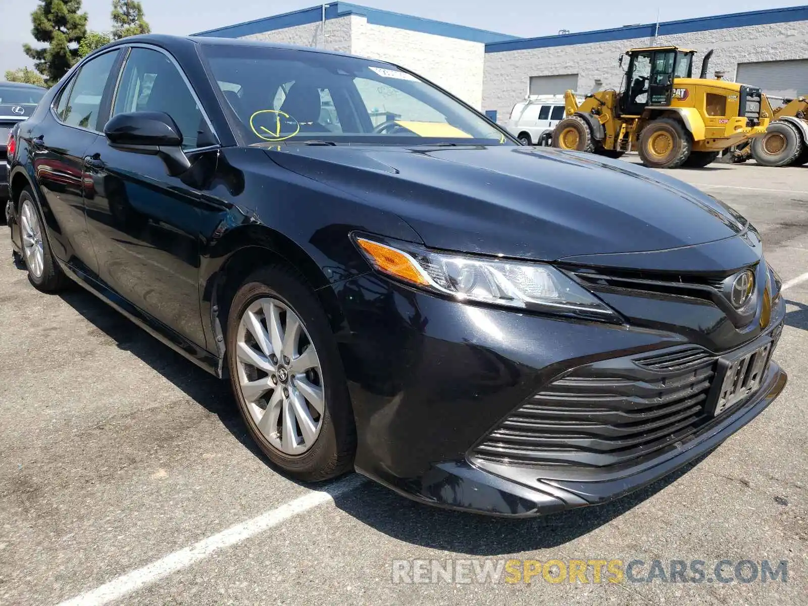 1 Photograph of a damaged car 4T1B11HK6KU266552 TOYOTA CAMRY 2019