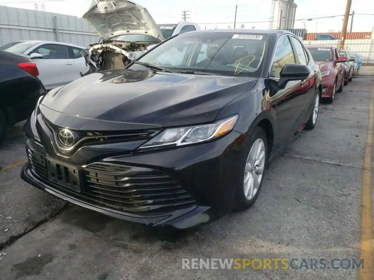 2 Photograph of a damaged car 4T1B11HK6KU268351 TOYOTA CAMRY 2019