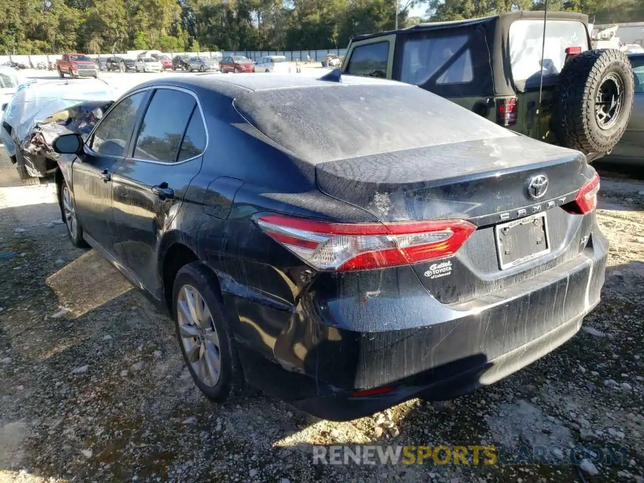 3 Photograph of a damaged car 4T1B11HK6KU268902 TOYOTA CAMRY 2019