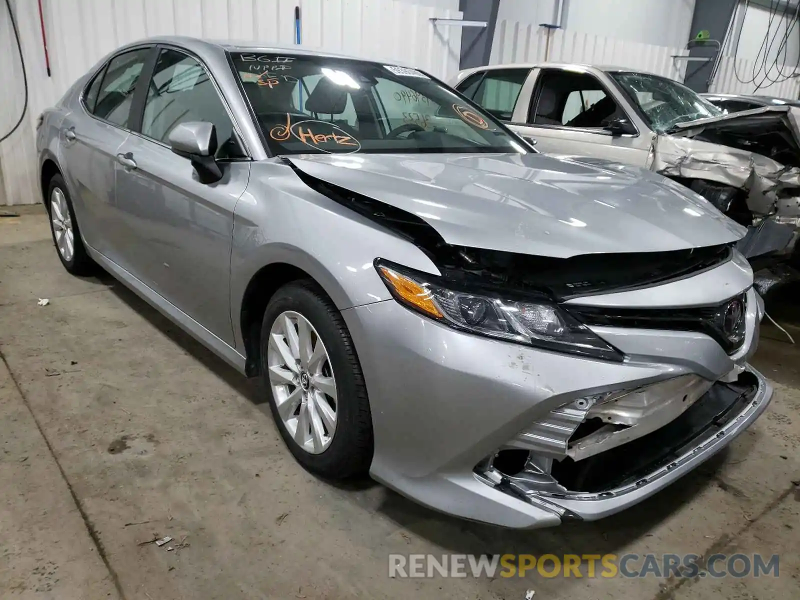 1 Photograph of a damaged car 4T1B11HK6KU269113 TOYOTA CAMRY 2019