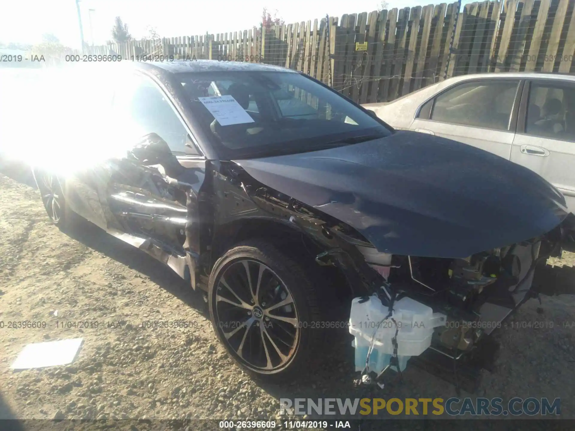 1 Photograph of a damaged car 4T1B11HK6KU270603 TOYOTA CAMRY 2019