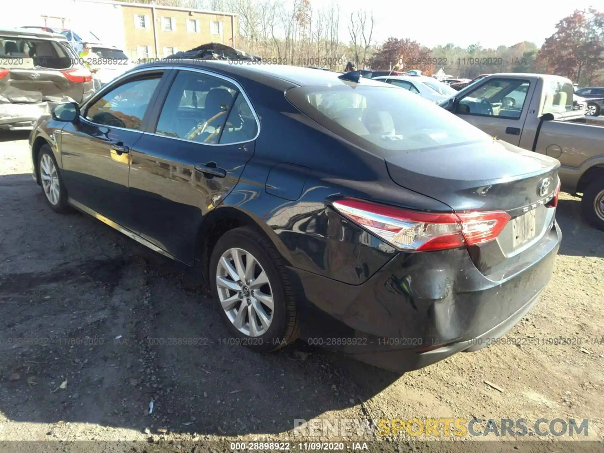 3 Photograph of a damaged car 4T1B11HK6KU272058 TOYOTA CAMRY 2019