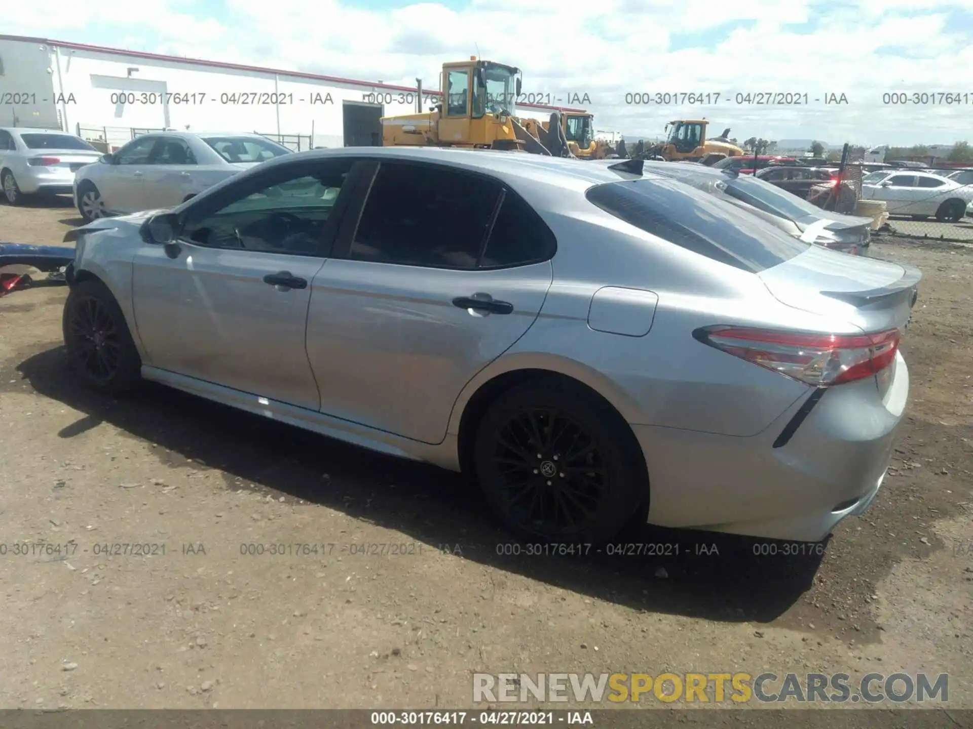 3 Photograph of a damaged car 4T1B11HK6KU273680 TOYOTA CAMRY 2019