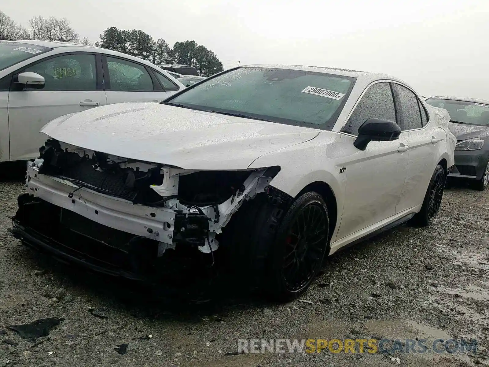 2 Photograph of a damaged car 4T1B11HK6KU273968 TOYOTA CAMRY 2019