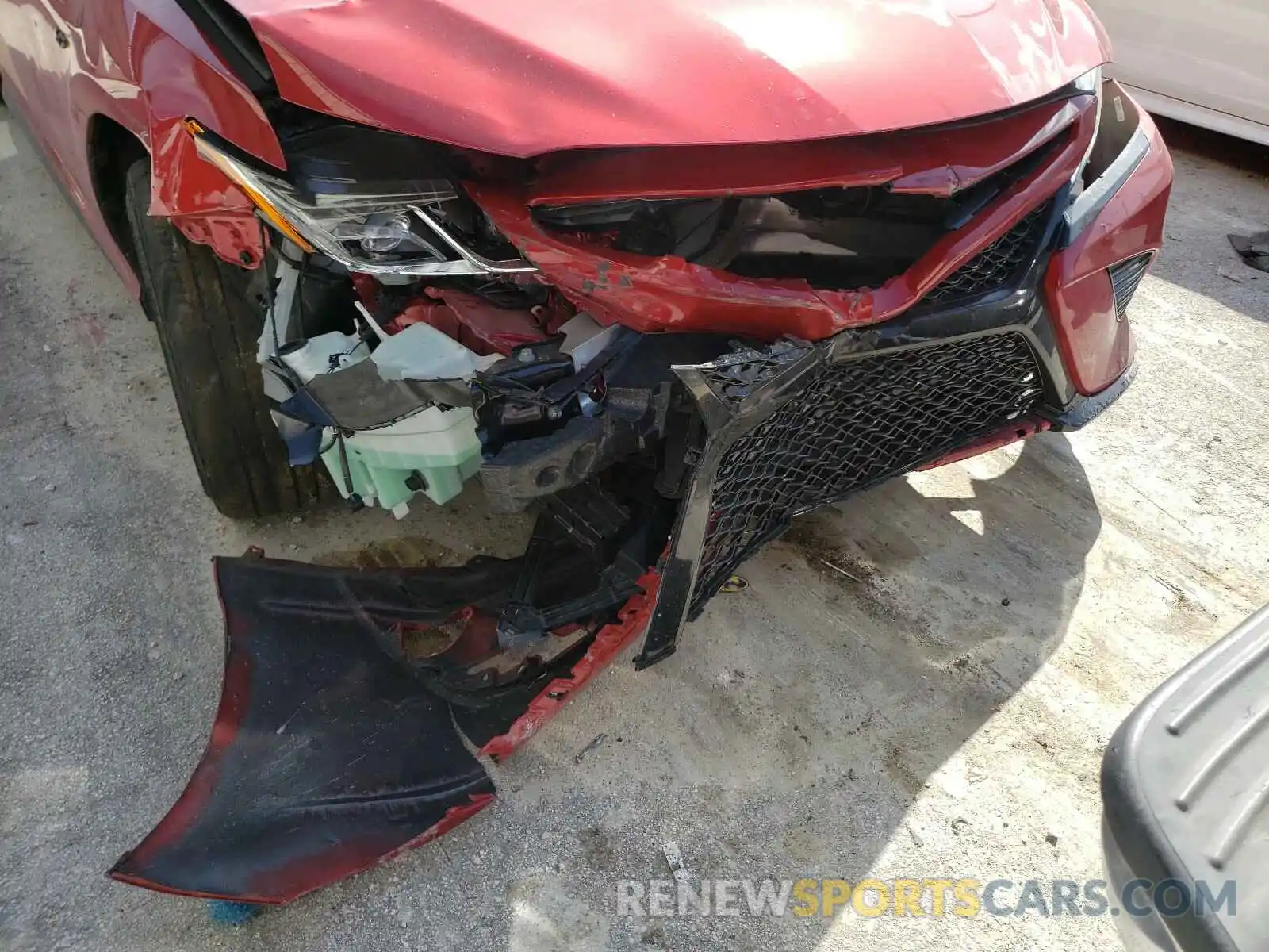 9 Photograph of a damaged car 4T1B11HK6KU274246 TOYOTA CAMRY 2019