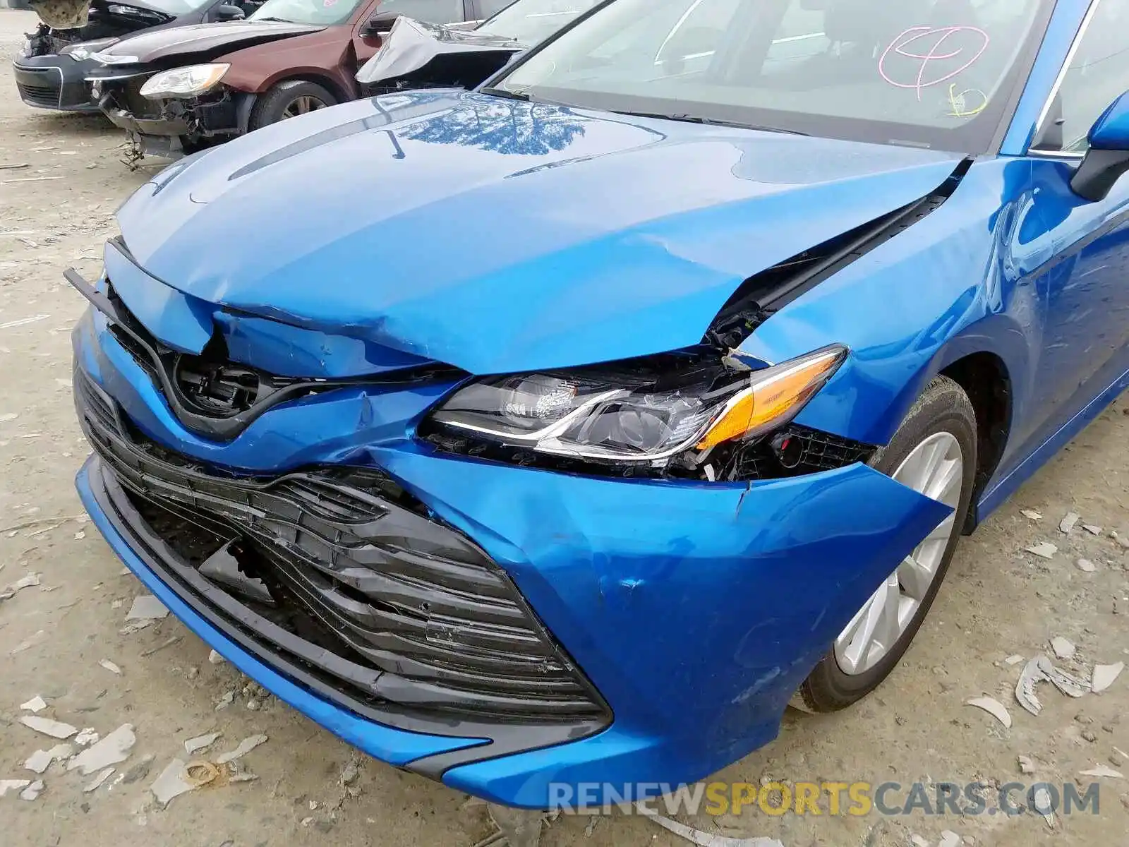 9 Photograph of a damaged car 4T1B11HK6KU275817 TOYOTA CAMRY 2019