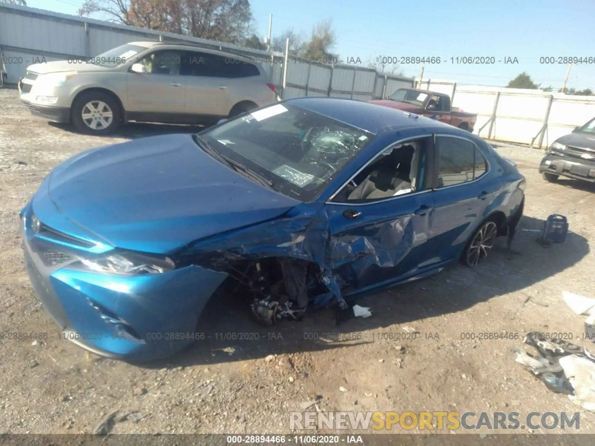 2 Photograph of a damaged car 4T1B11HK6KU275896 TOYOTA CAMRY 2019