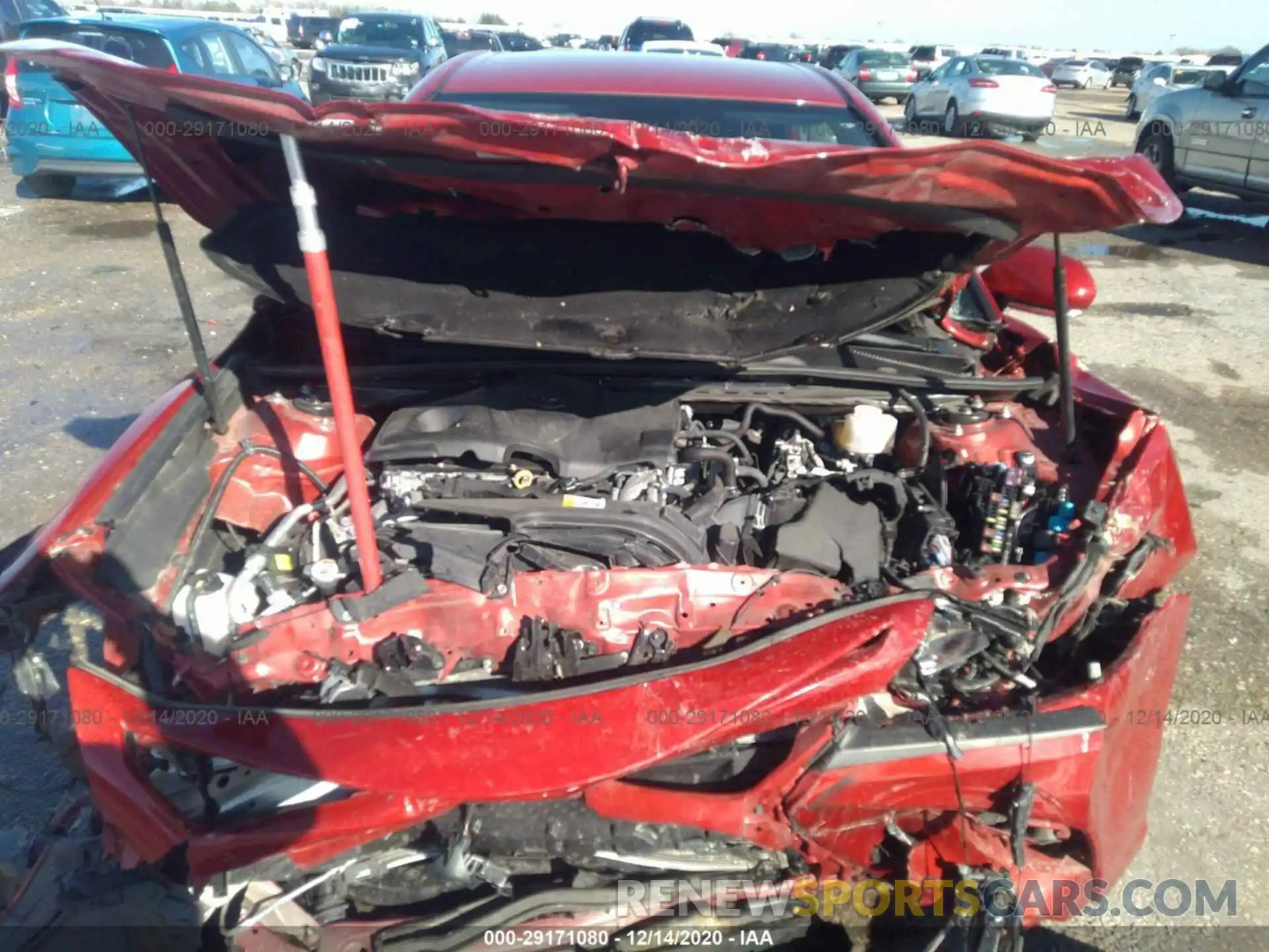 10 Photograph of a damaged car 4T1B11HK6KU276756 TOYOTA CAMRY 2019