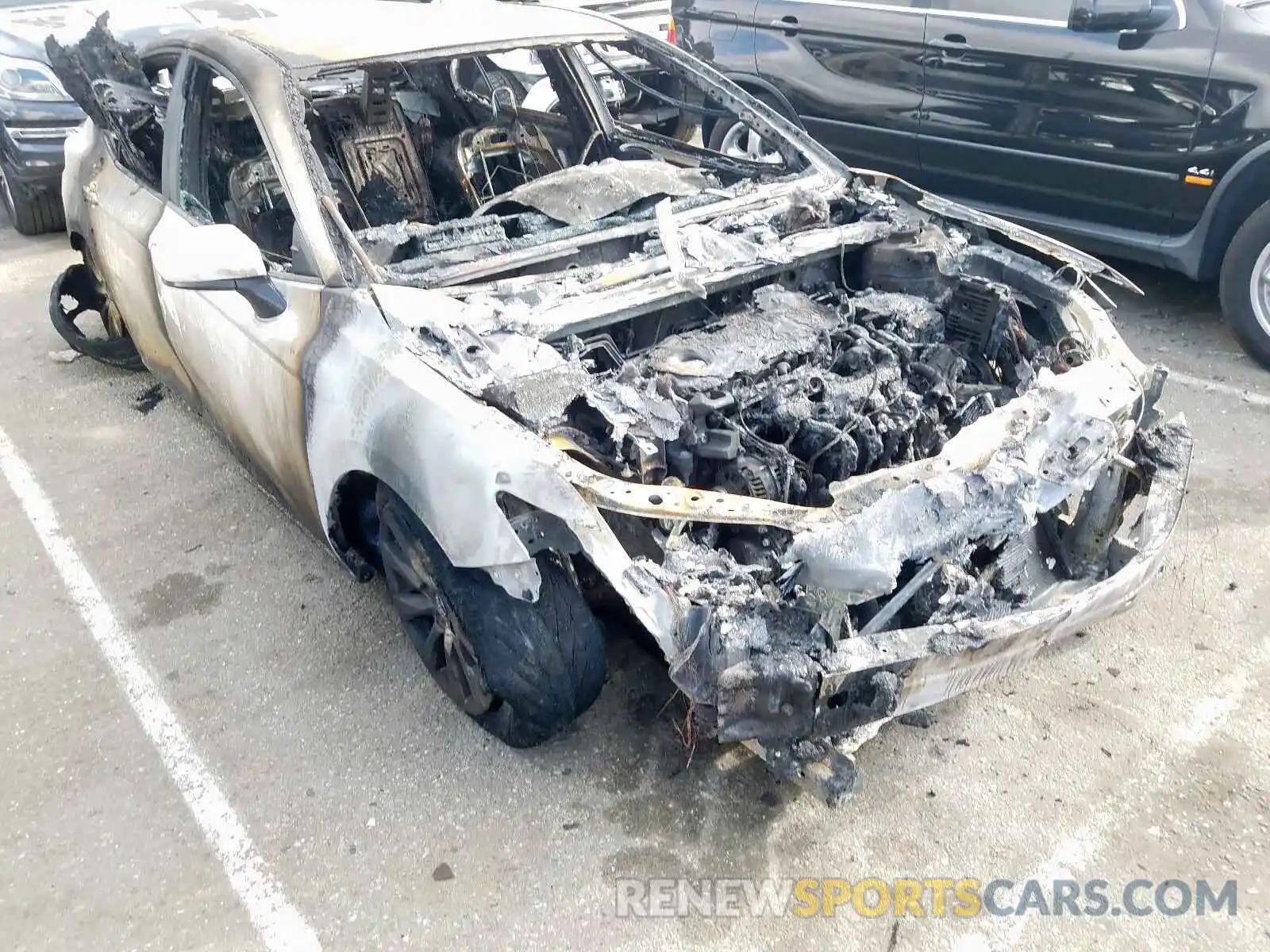 1 Photograph of a damaged car 4T1B11HK6KU277390 TOYOTA CAMRY 2019