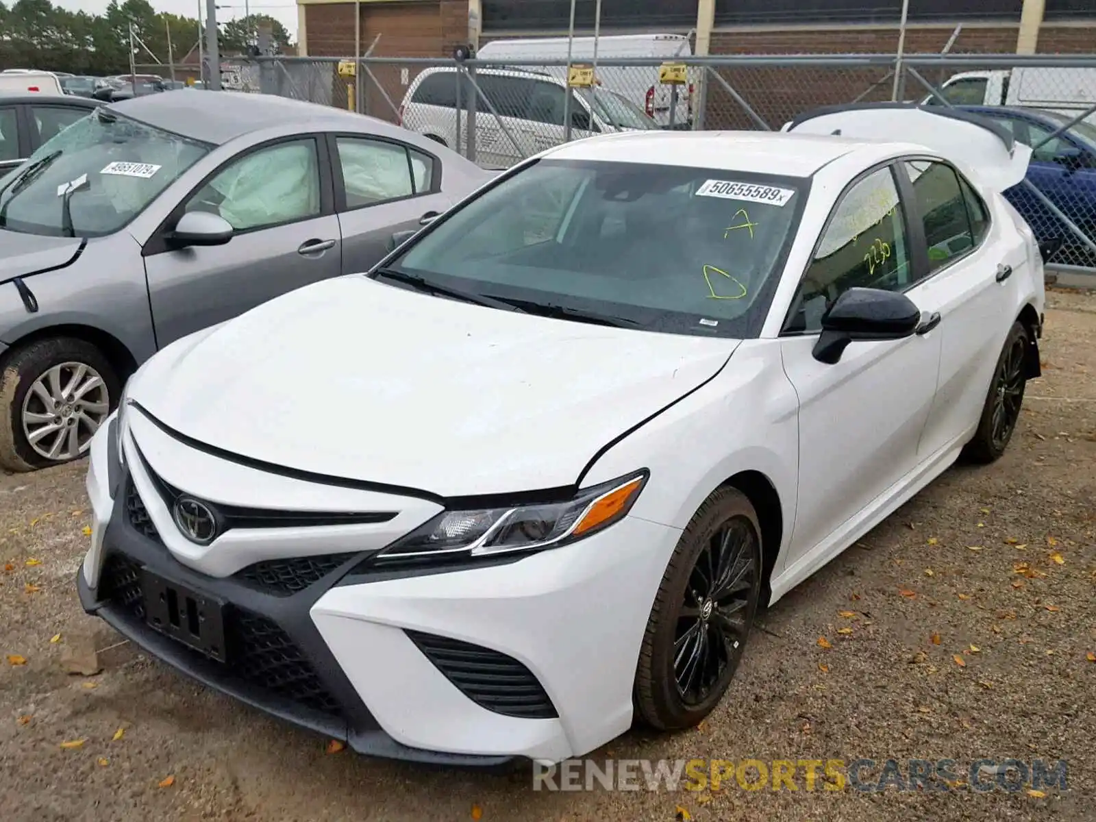 2 Photograph of a damaged car 4T1B11HK6KU277552 TOYOTA CAMRY 2019